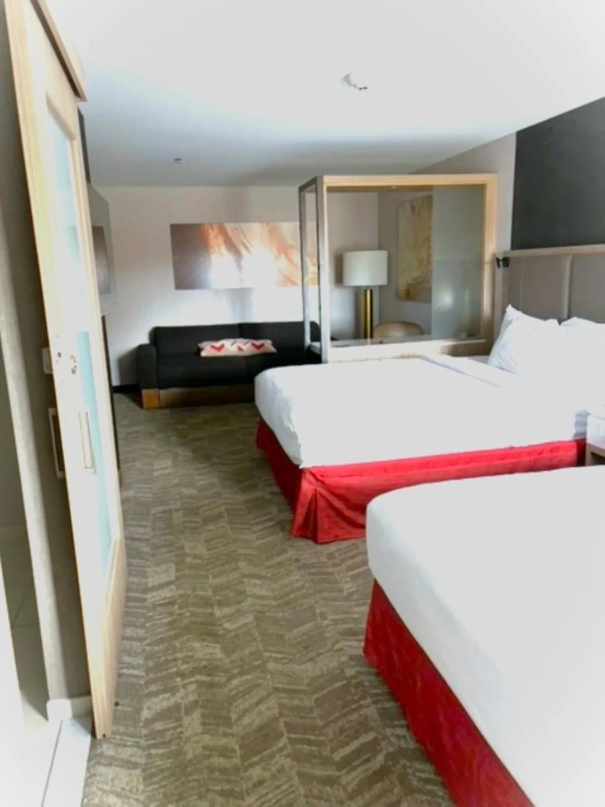 Bedroom, Bed in SpringHill Suites by Marriott Hampton Portsmouth
