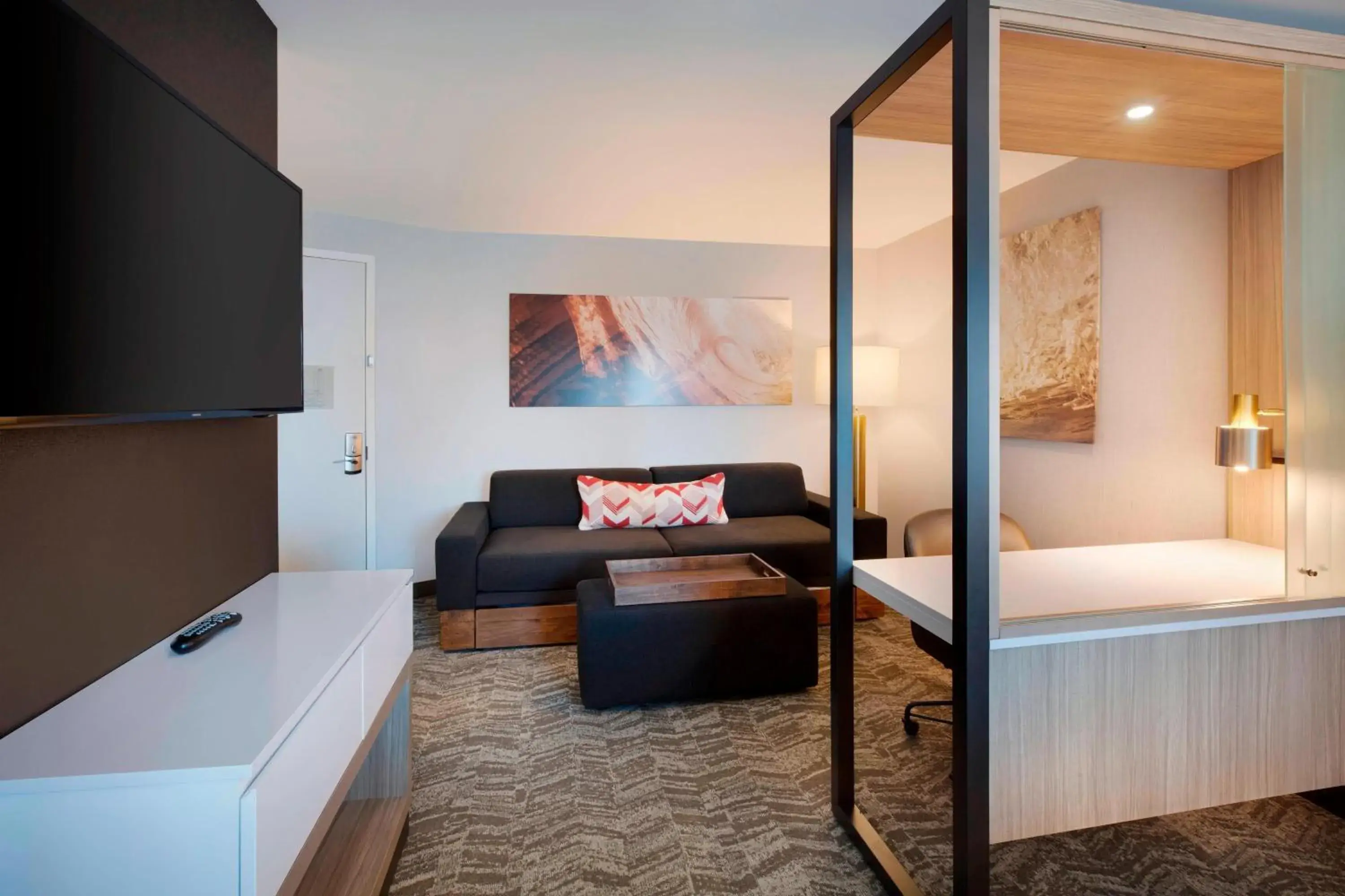 King Suite with Trundle Bed - Hearing Accessible in SpringHill Suites by Marriott Hampton Portsmouth King Suite with Trundle Bed - Hearing Accessible in SpringHill Suites by Marriott Hampton Portsmouth