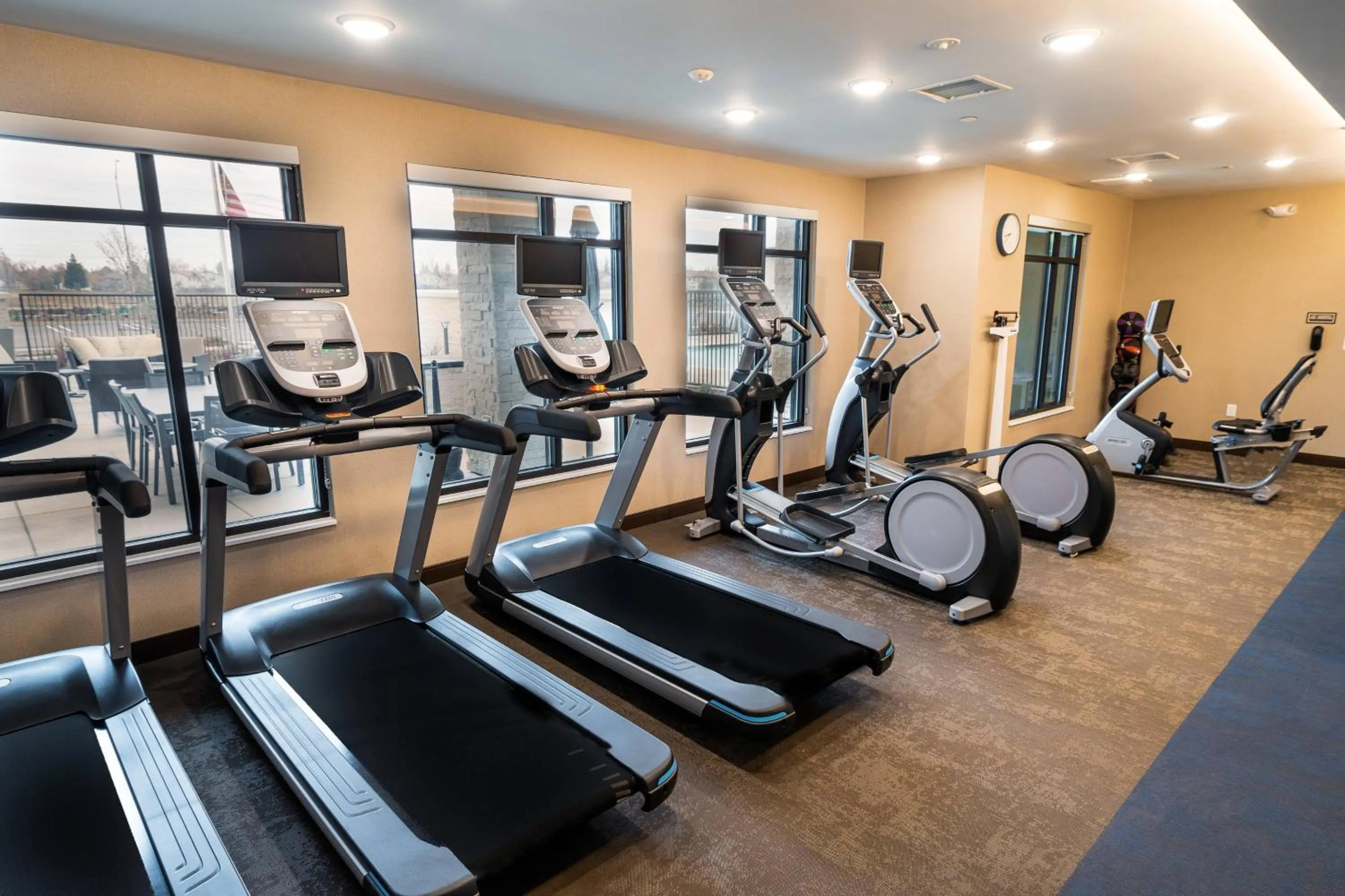 Fitness centre/facilities in Residence Inn by Marriott Rocklin Roseville