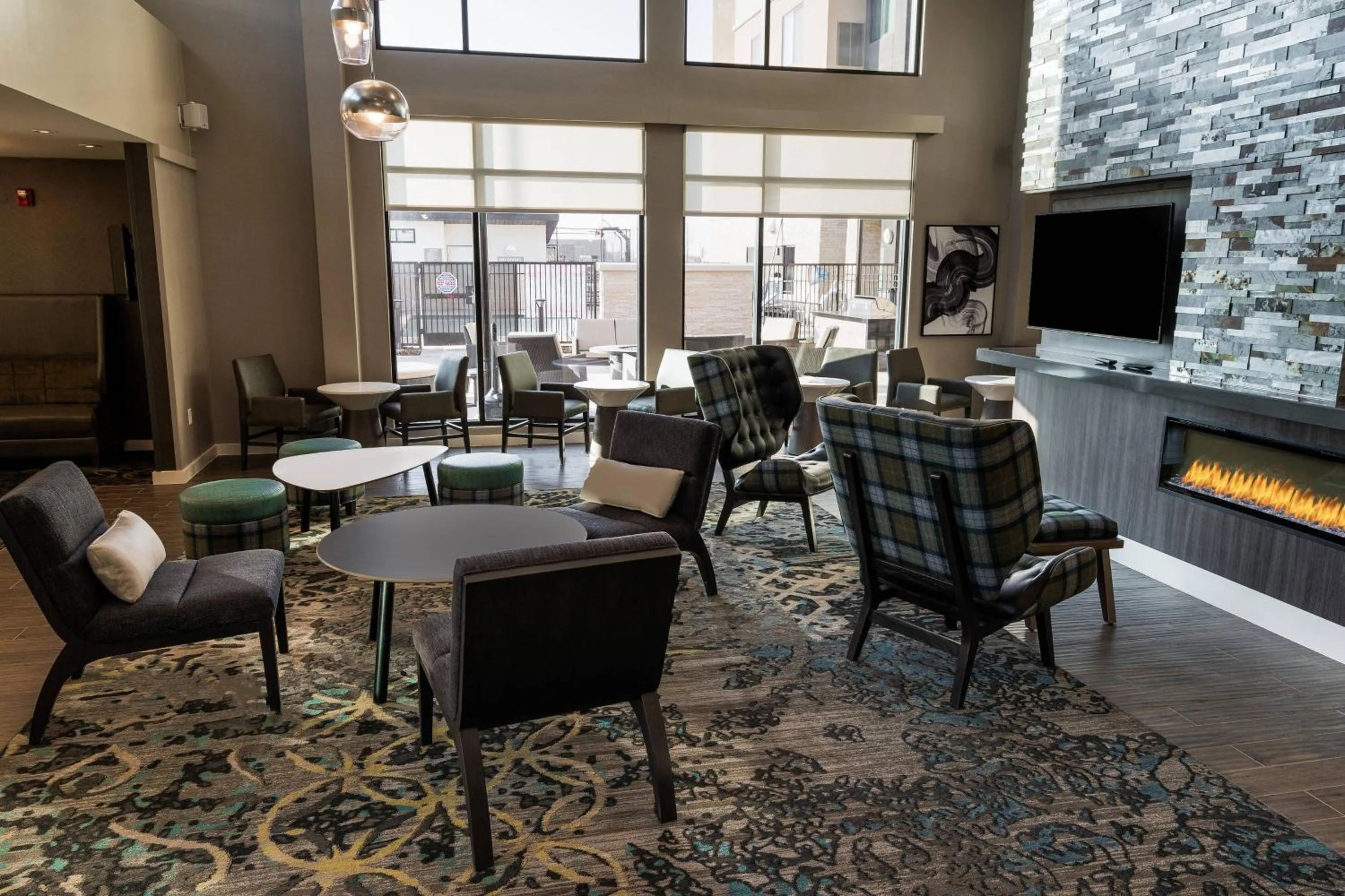 Lobby or reception in Residence Inn by Marriott Rocklin Roseville