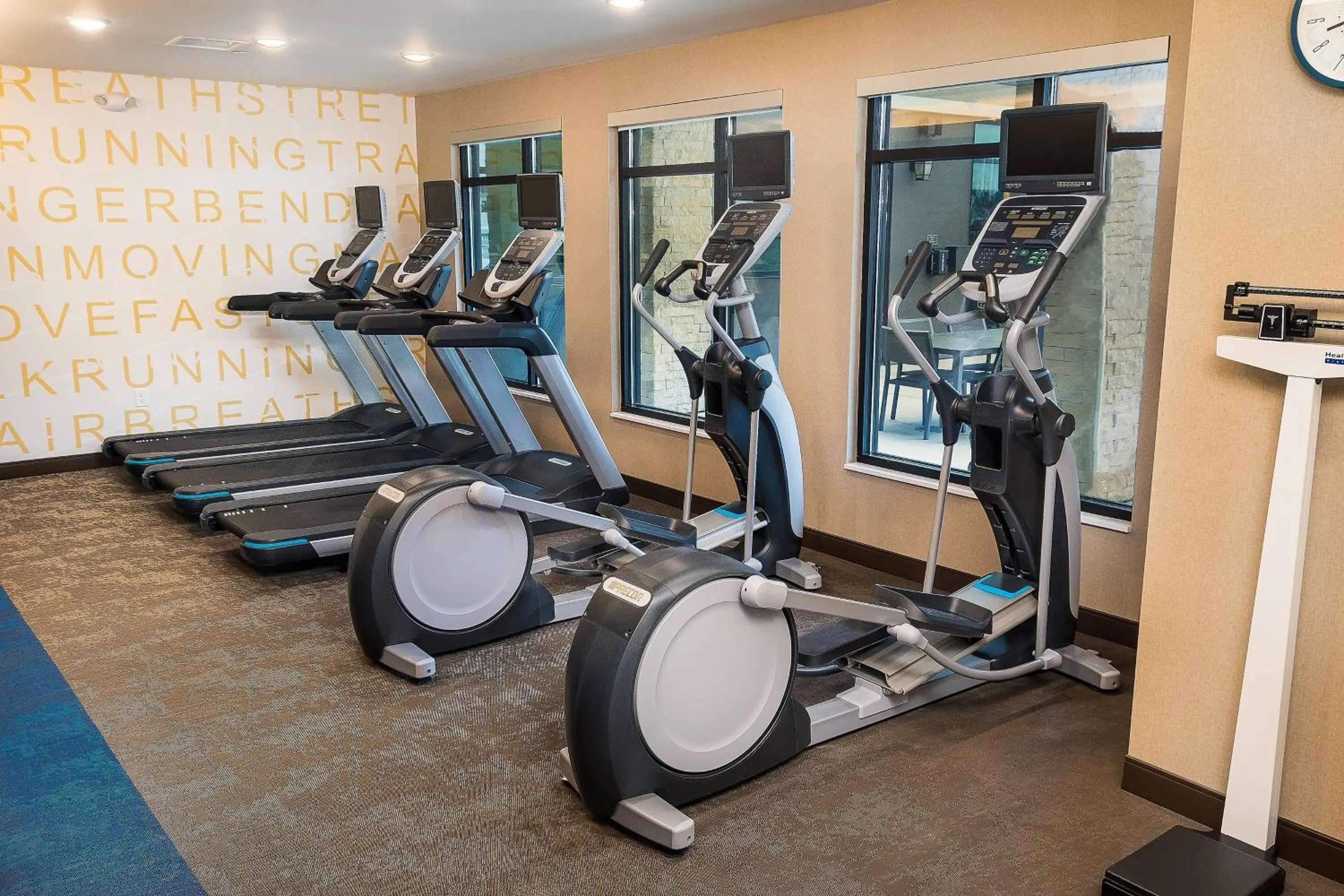 Fitness centre/facilities in Residence Inn by Marriott Rocklin Roseville