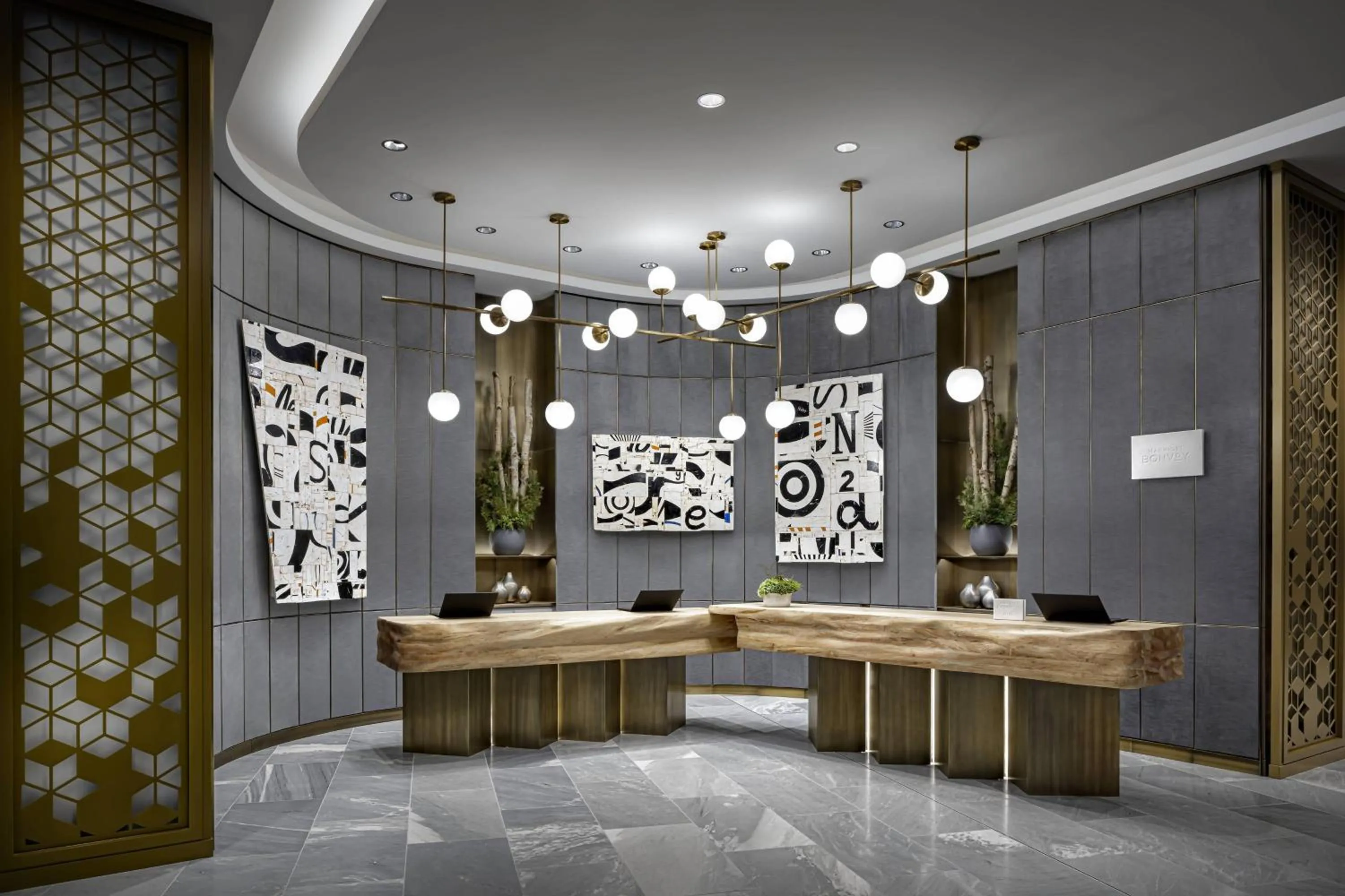 Lobby or reception in JW Marriott Edmonton ICE District