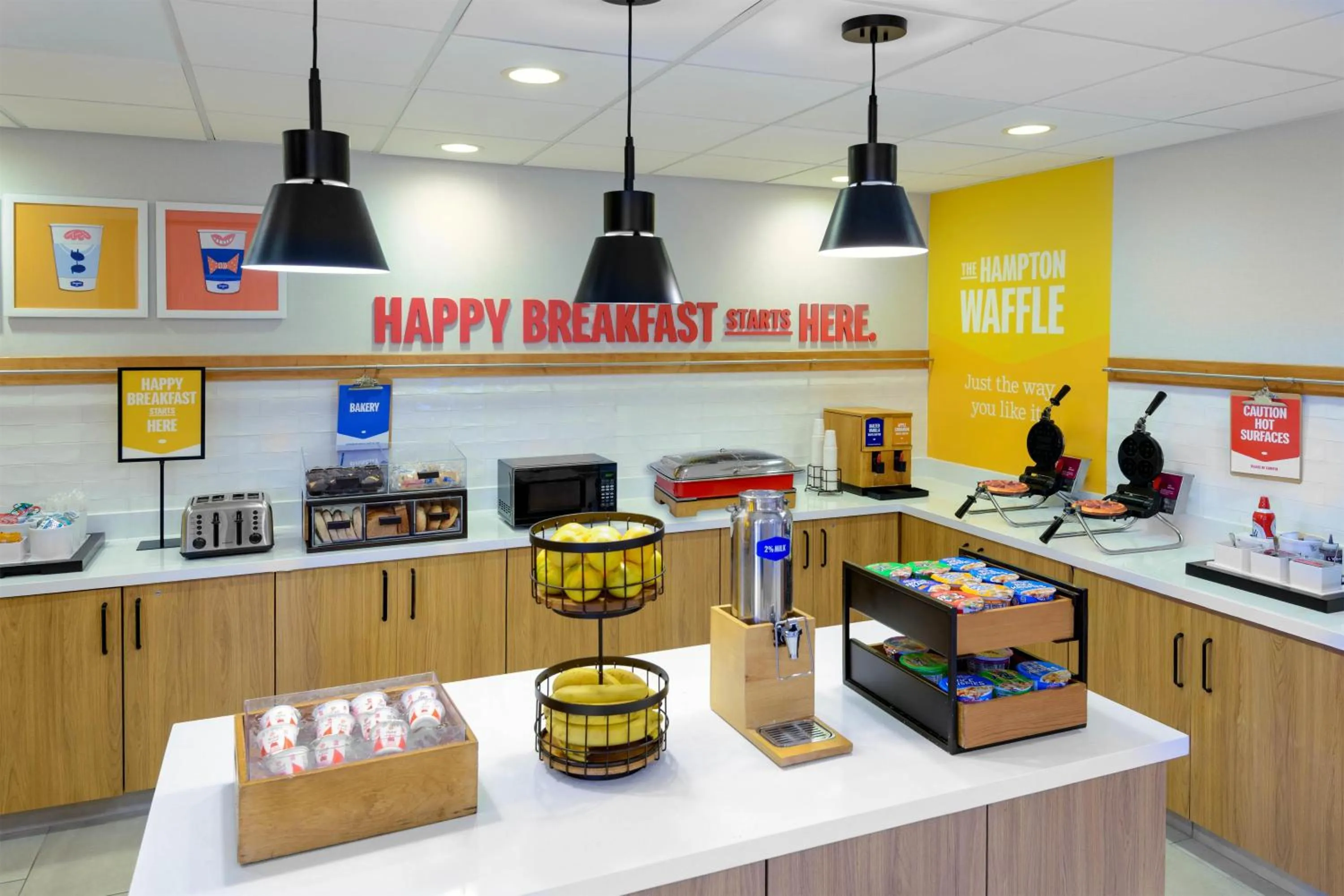 Breakfast in Hampton Inn & Suites-Austin Airport