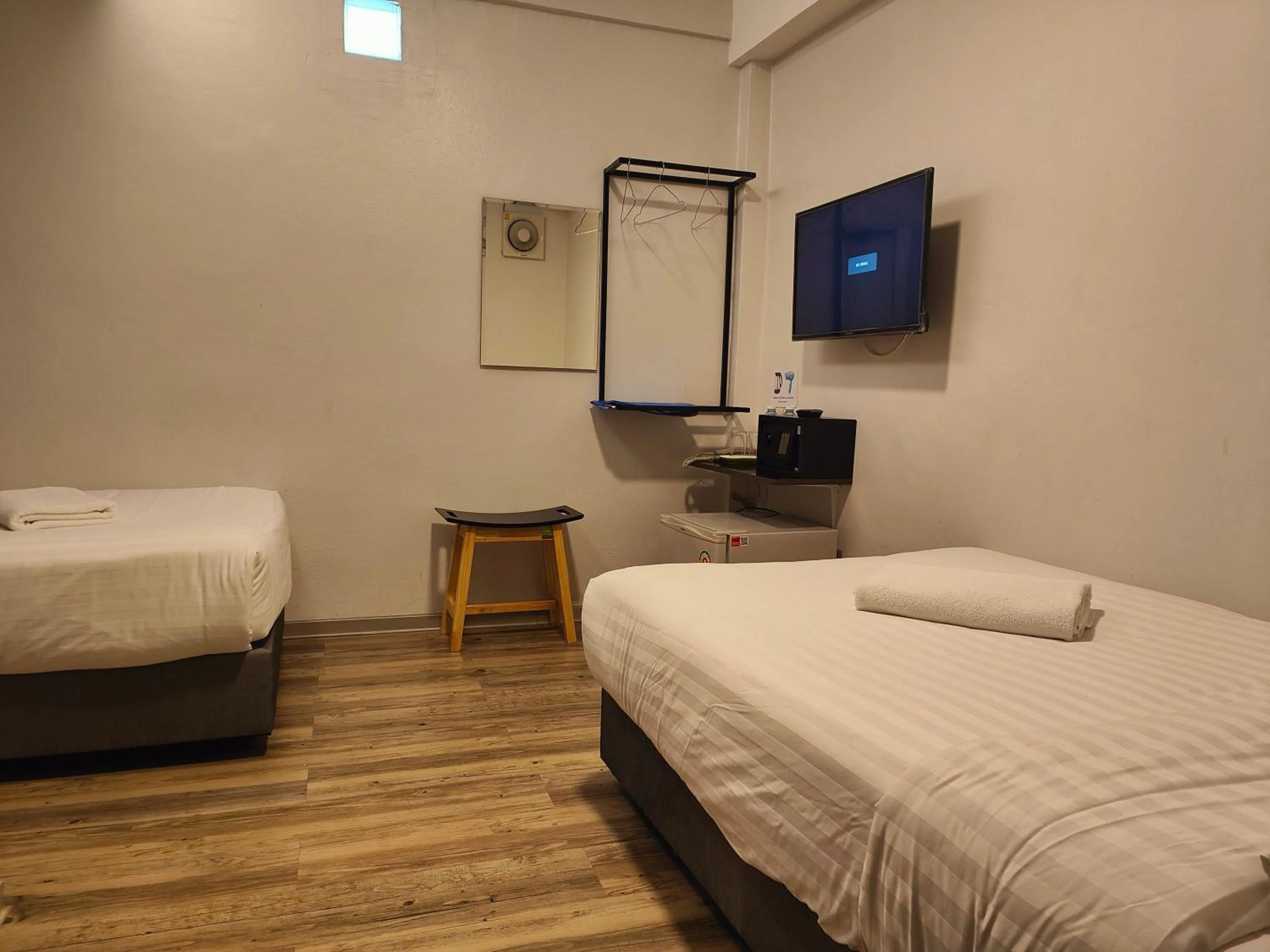 Bed in Kim Korner Hotel