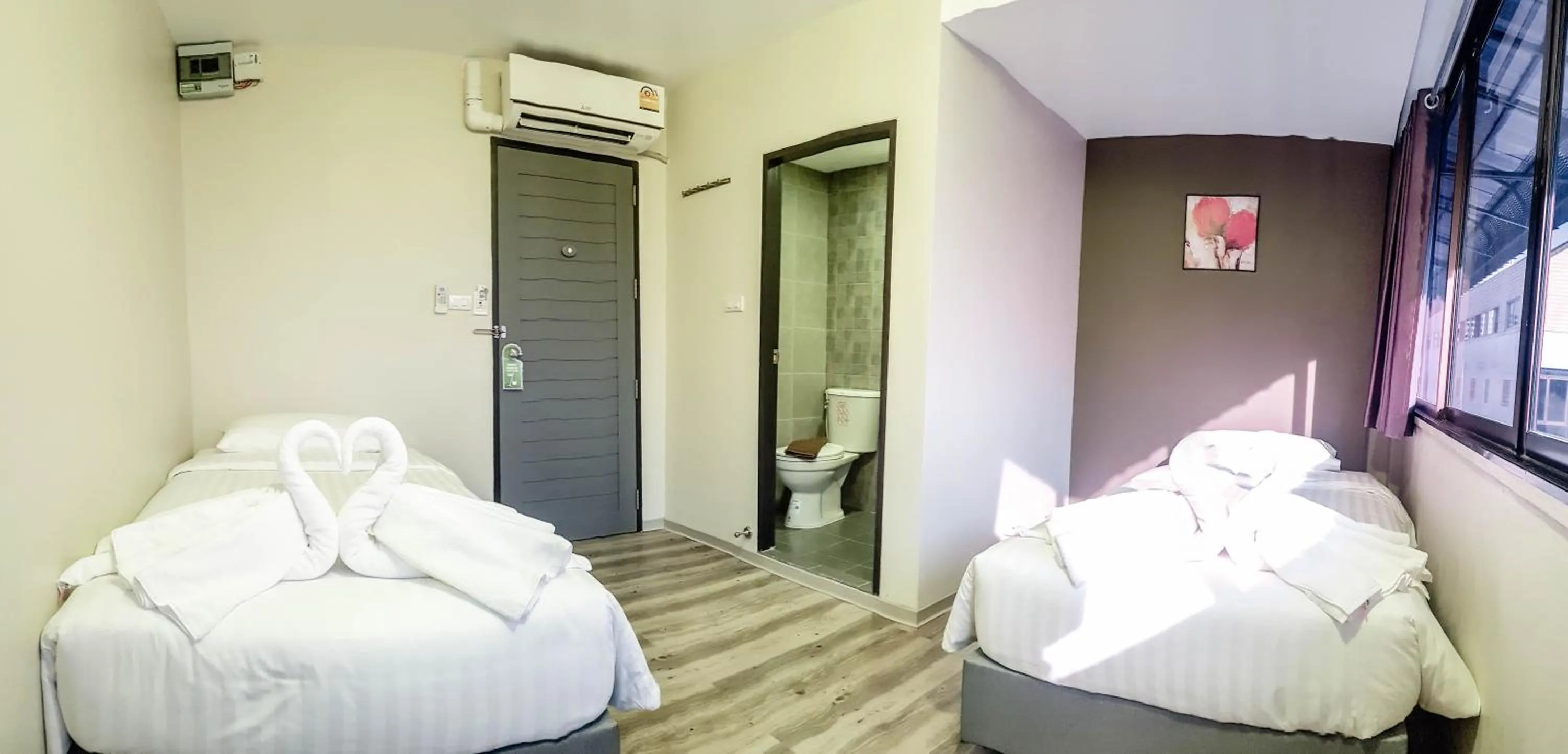 Bed in Kim Korner Hotel