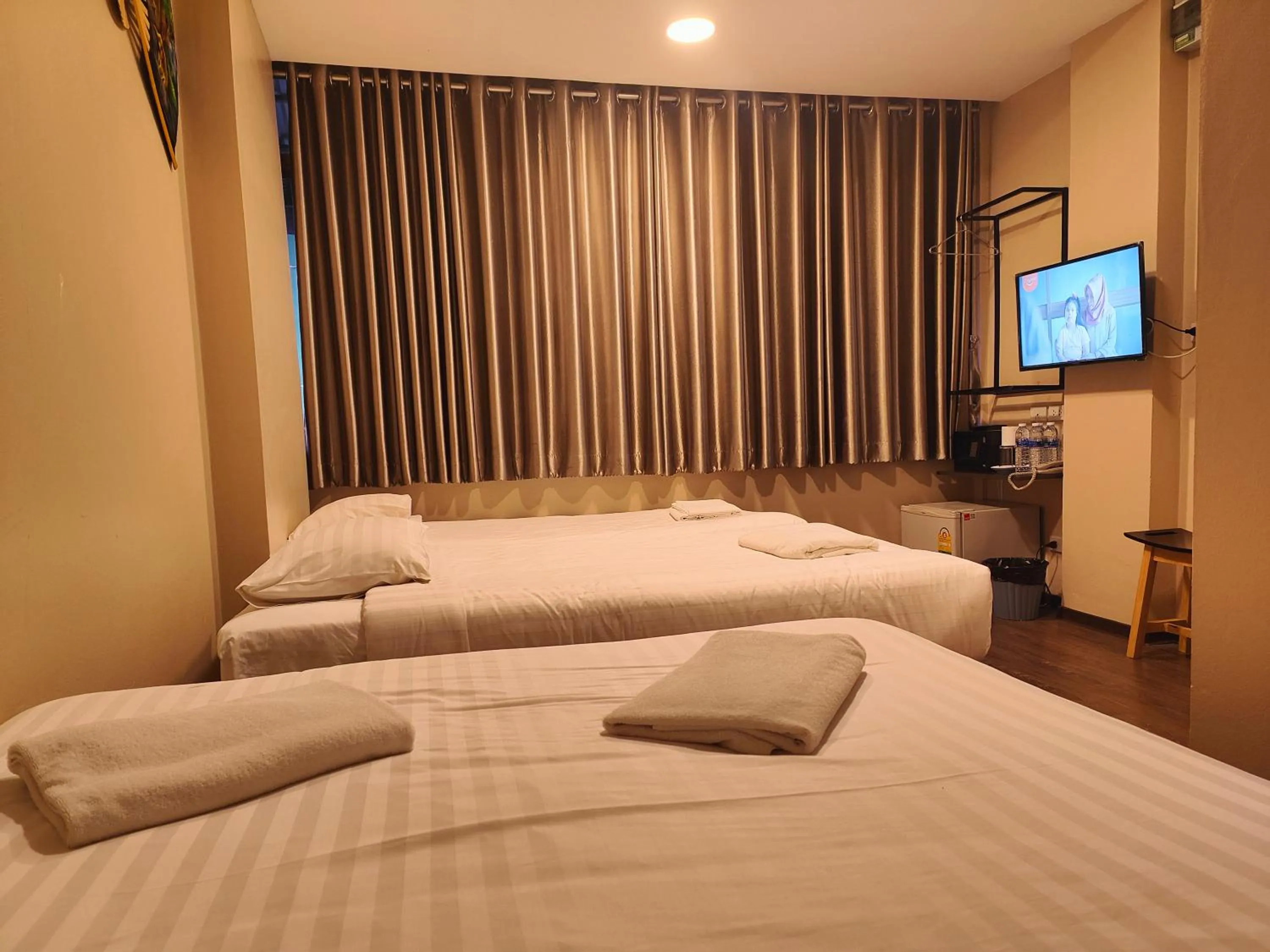 Bed in Kim Korner Hotel