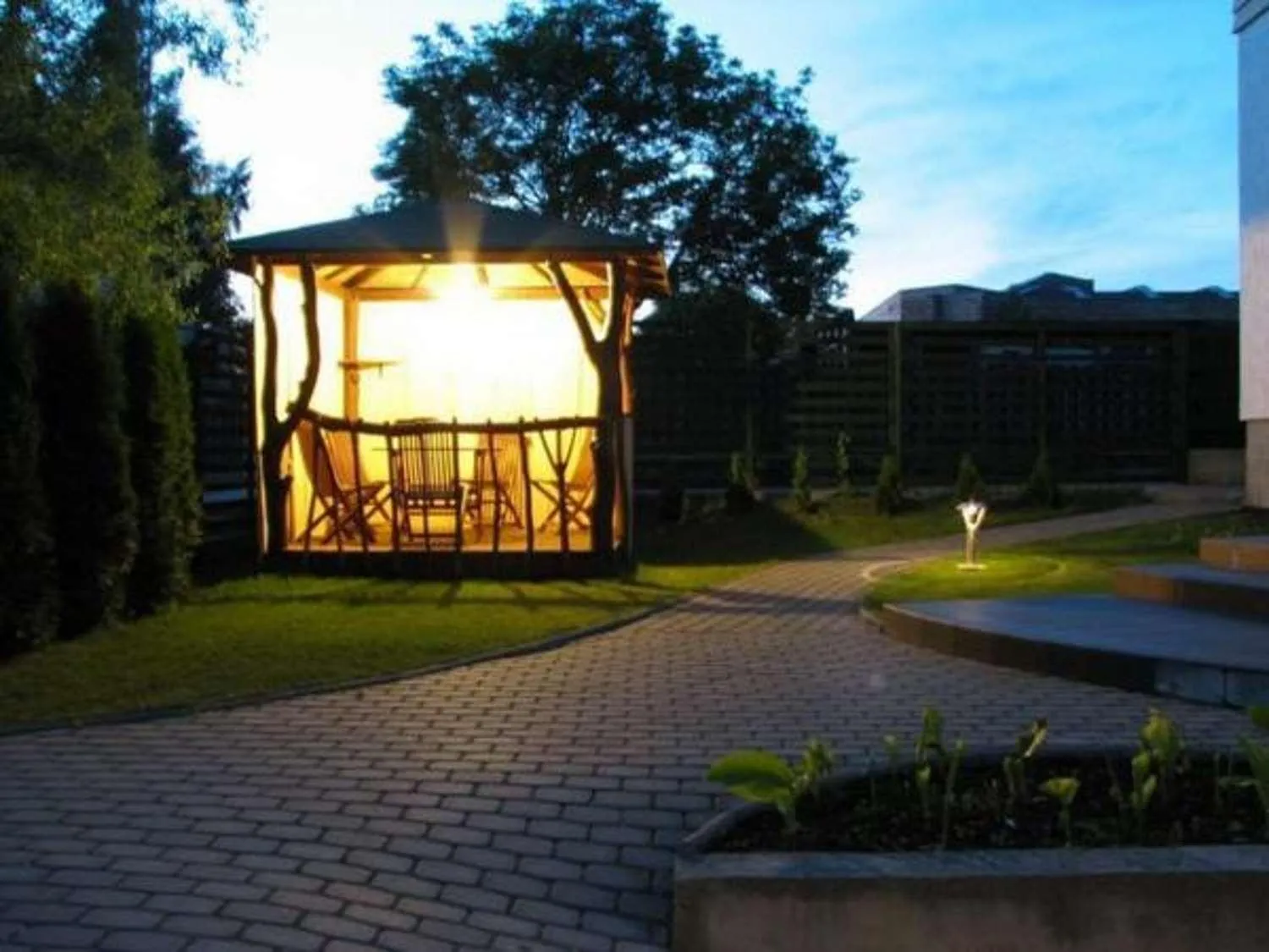 Sunset in Vila Gilė