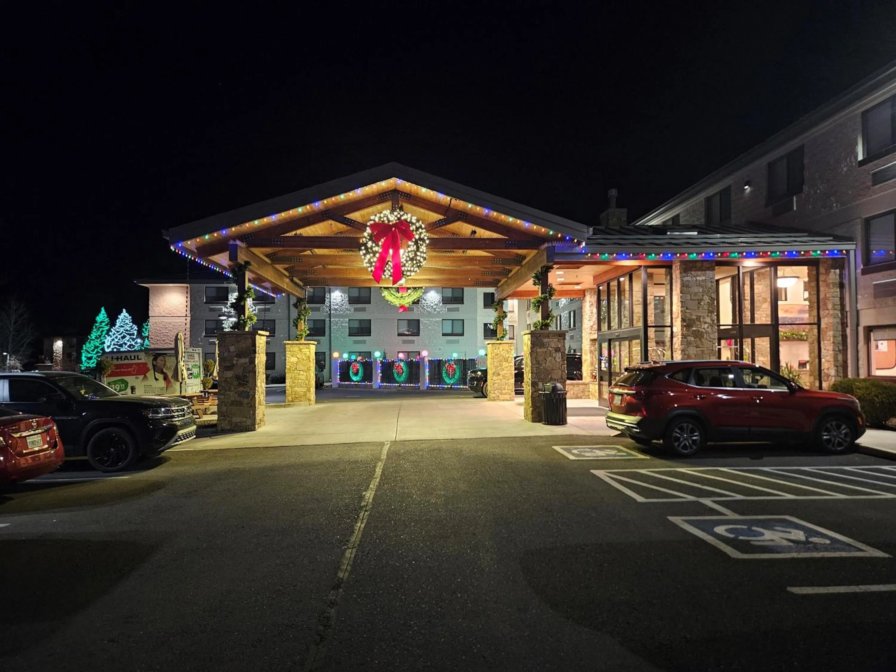 Property building in Red Feather Lodge/Hotel