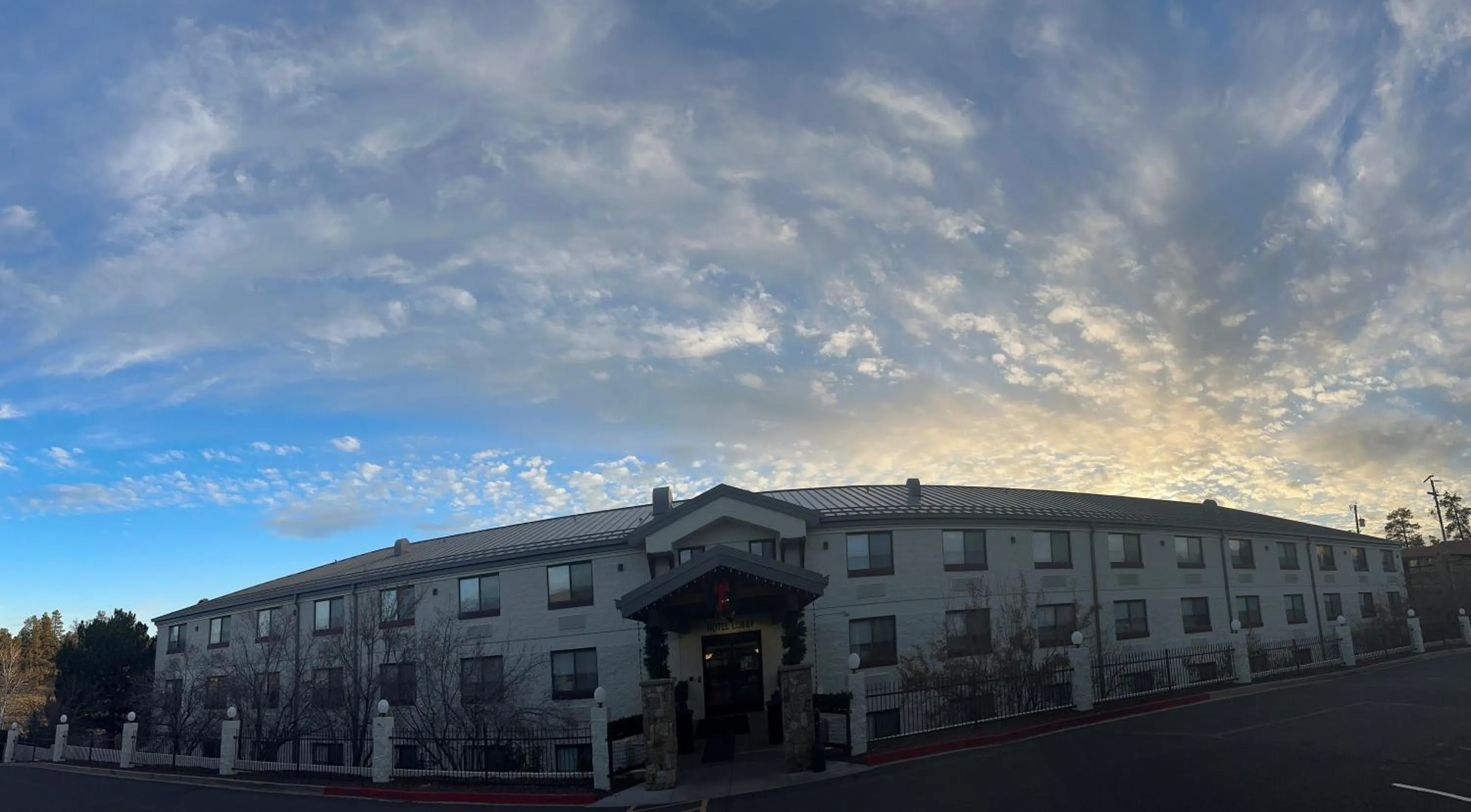 Property building in Red Feather Lodge/Hotel