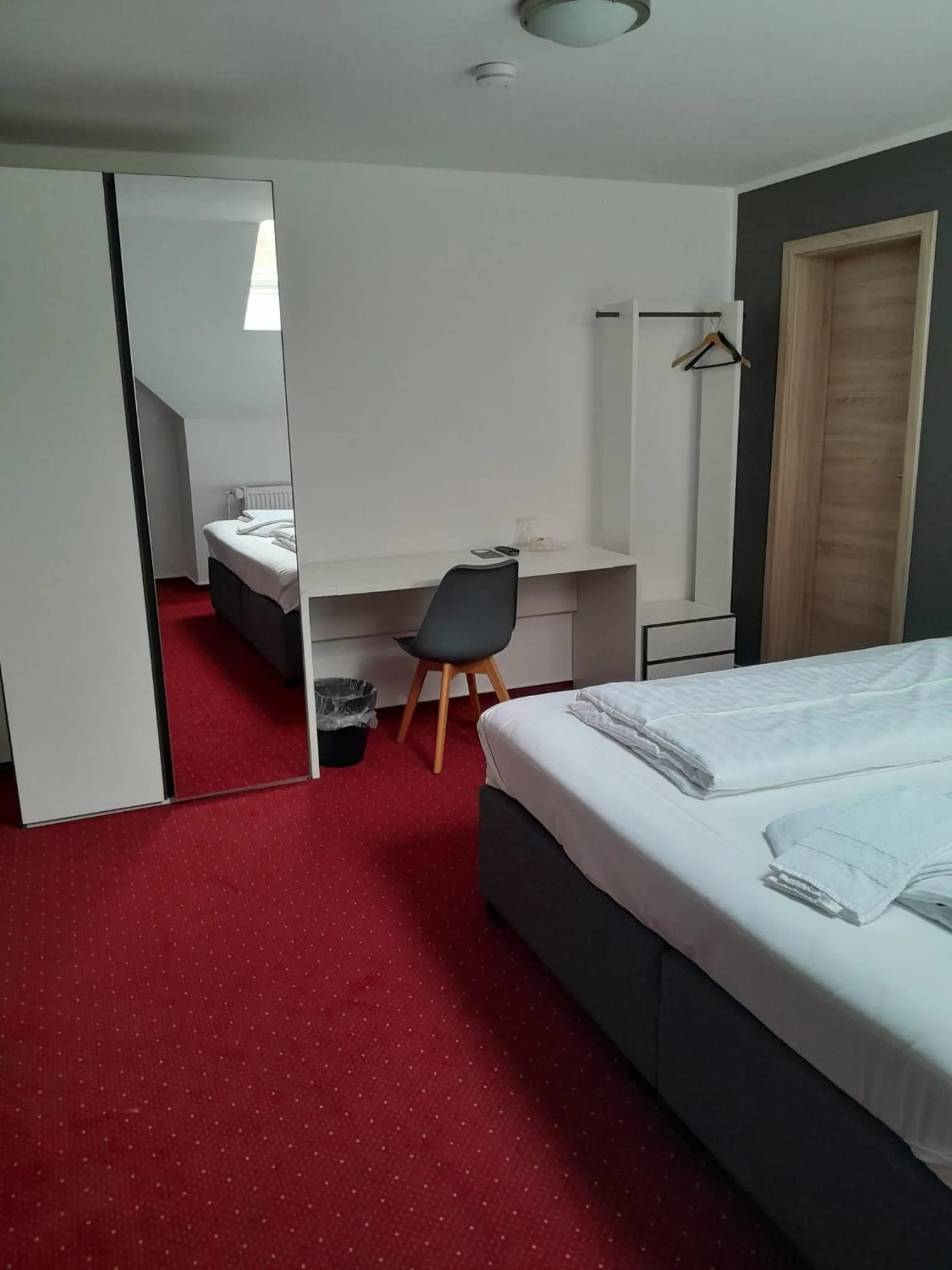 Bed in Hotel Deutsches Haus