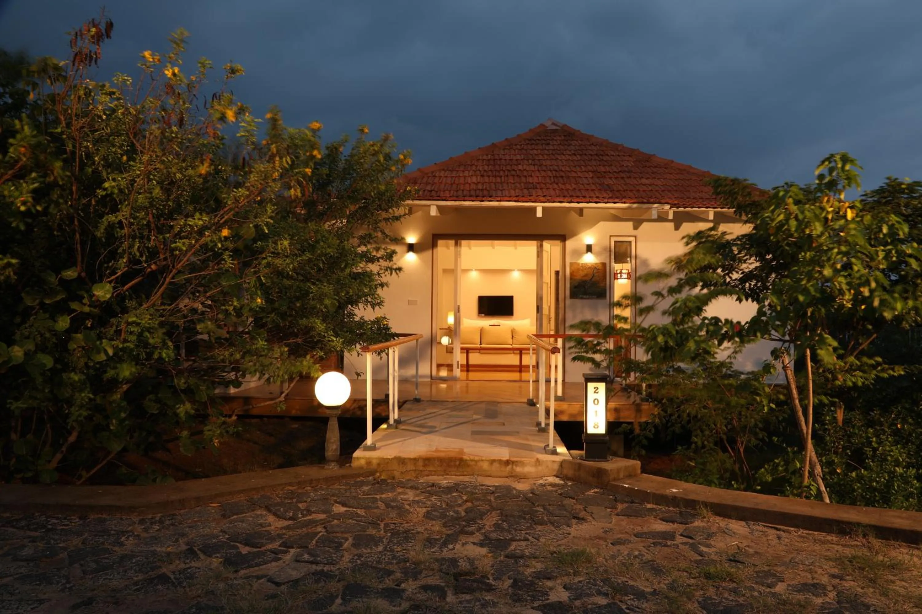 Seating area in K RESORT