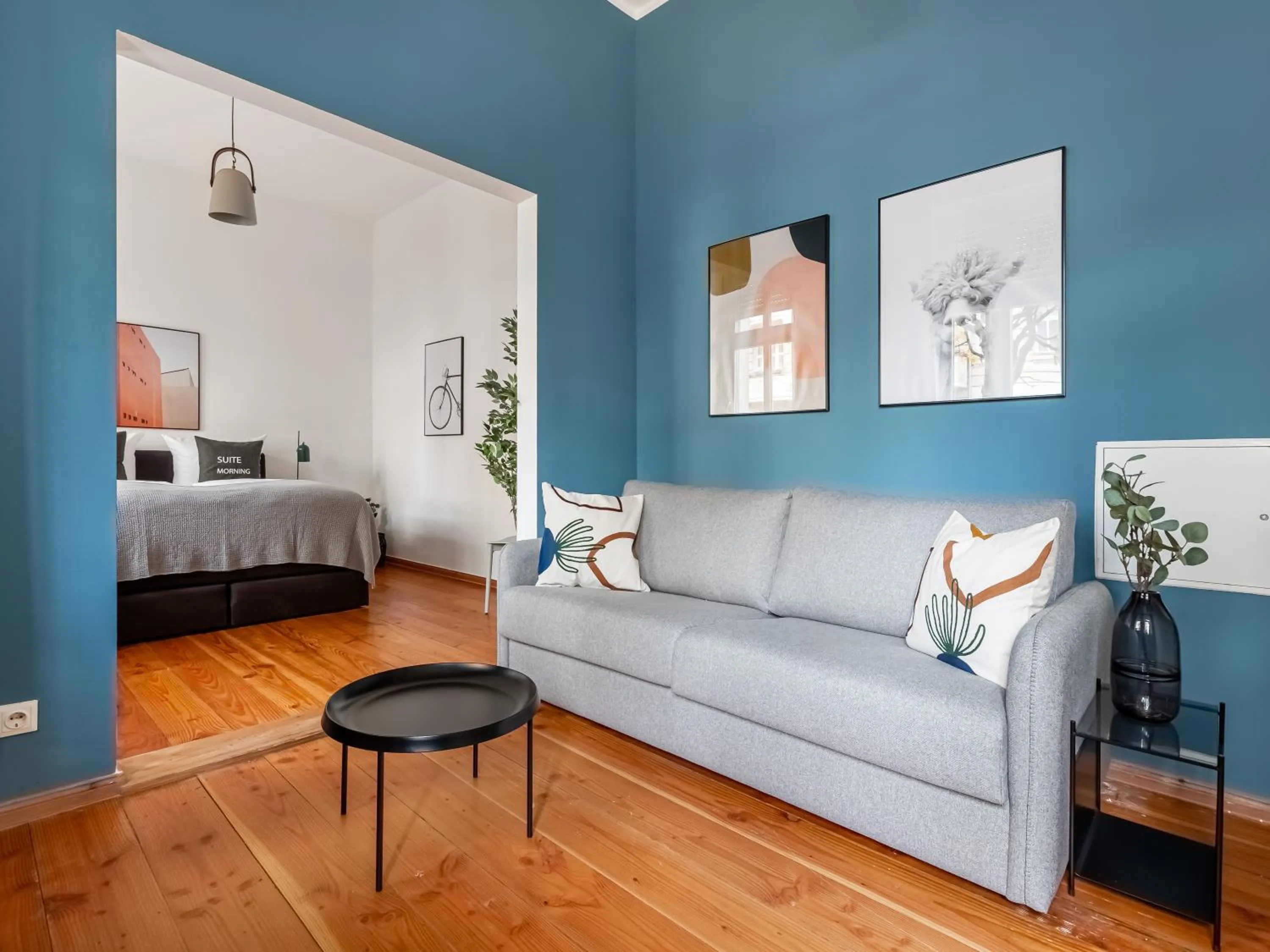 Bed in Limehome Berlin Malmöer Straße