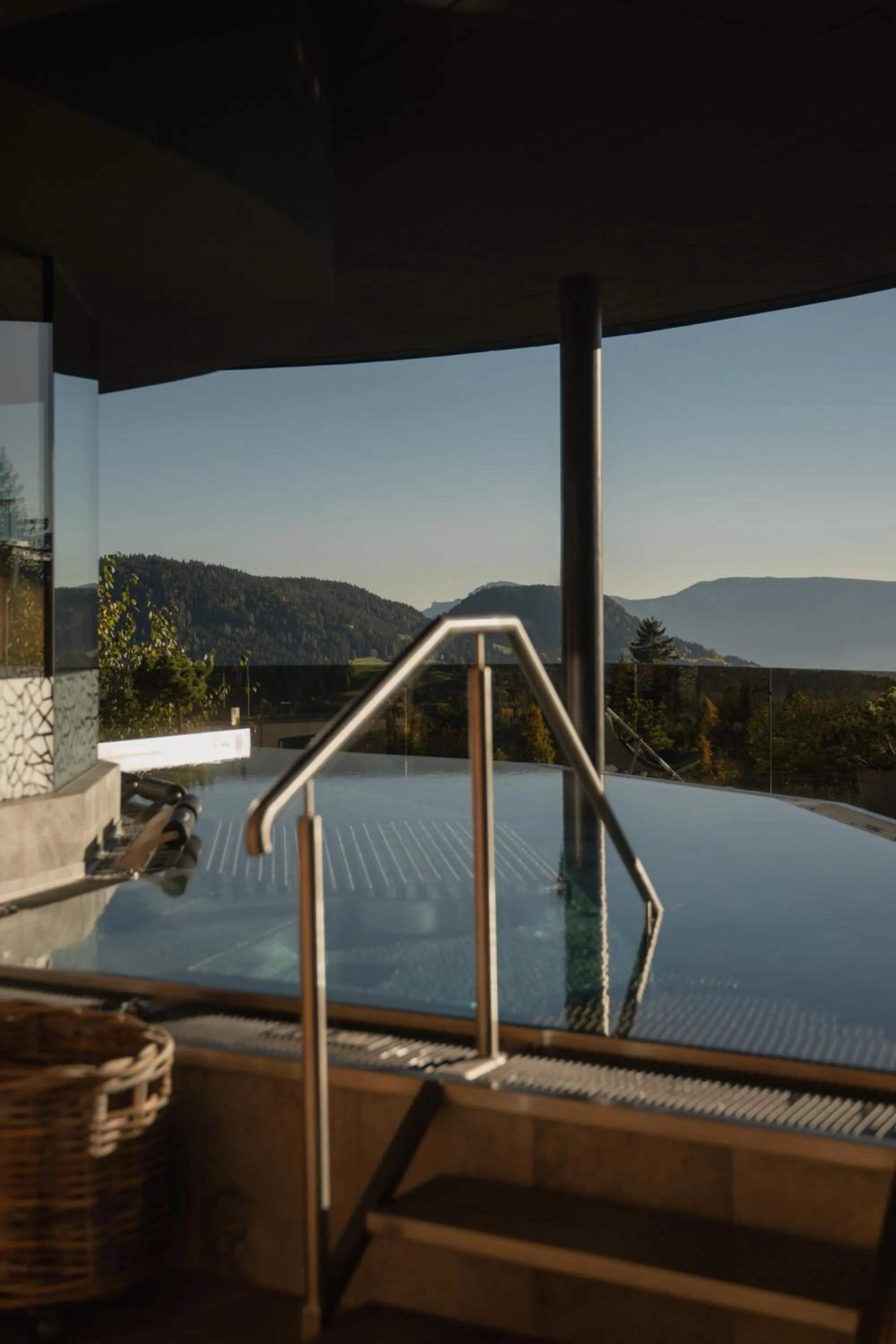 Swimming pool in Chalet Mirabell