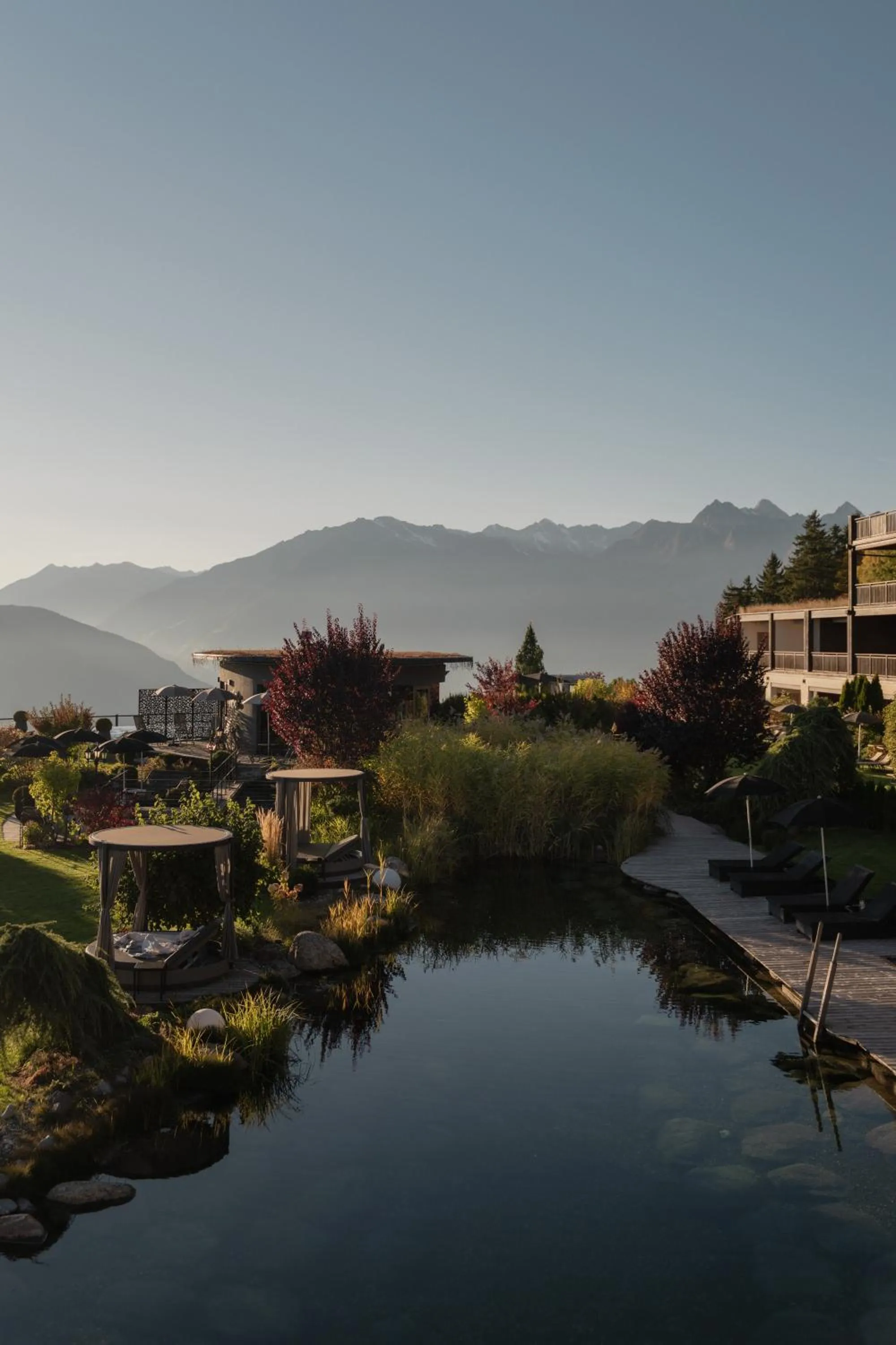 Swimming pool in Chalet Mirabell