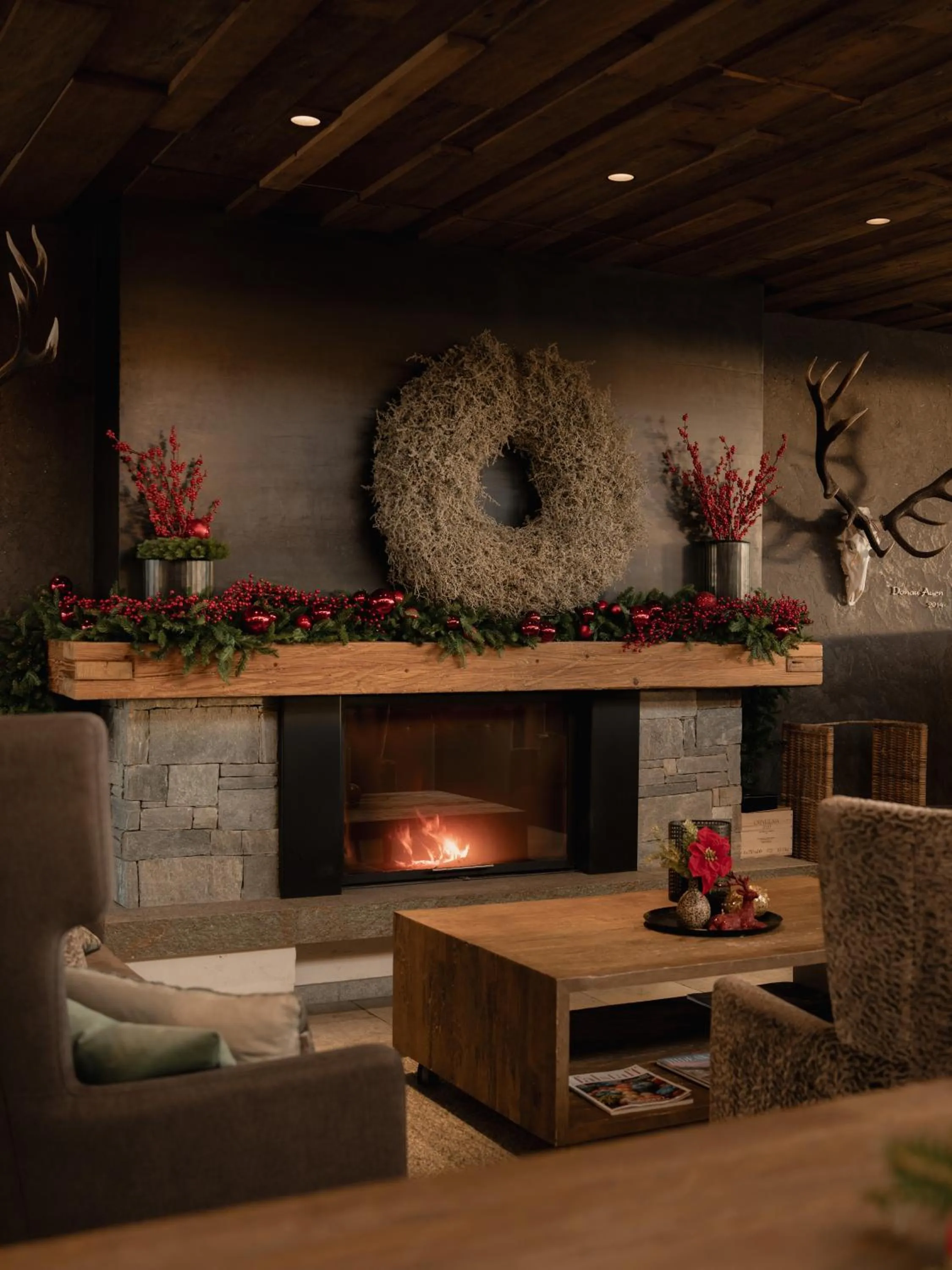 Lobby or reception in Chalet Mirabell