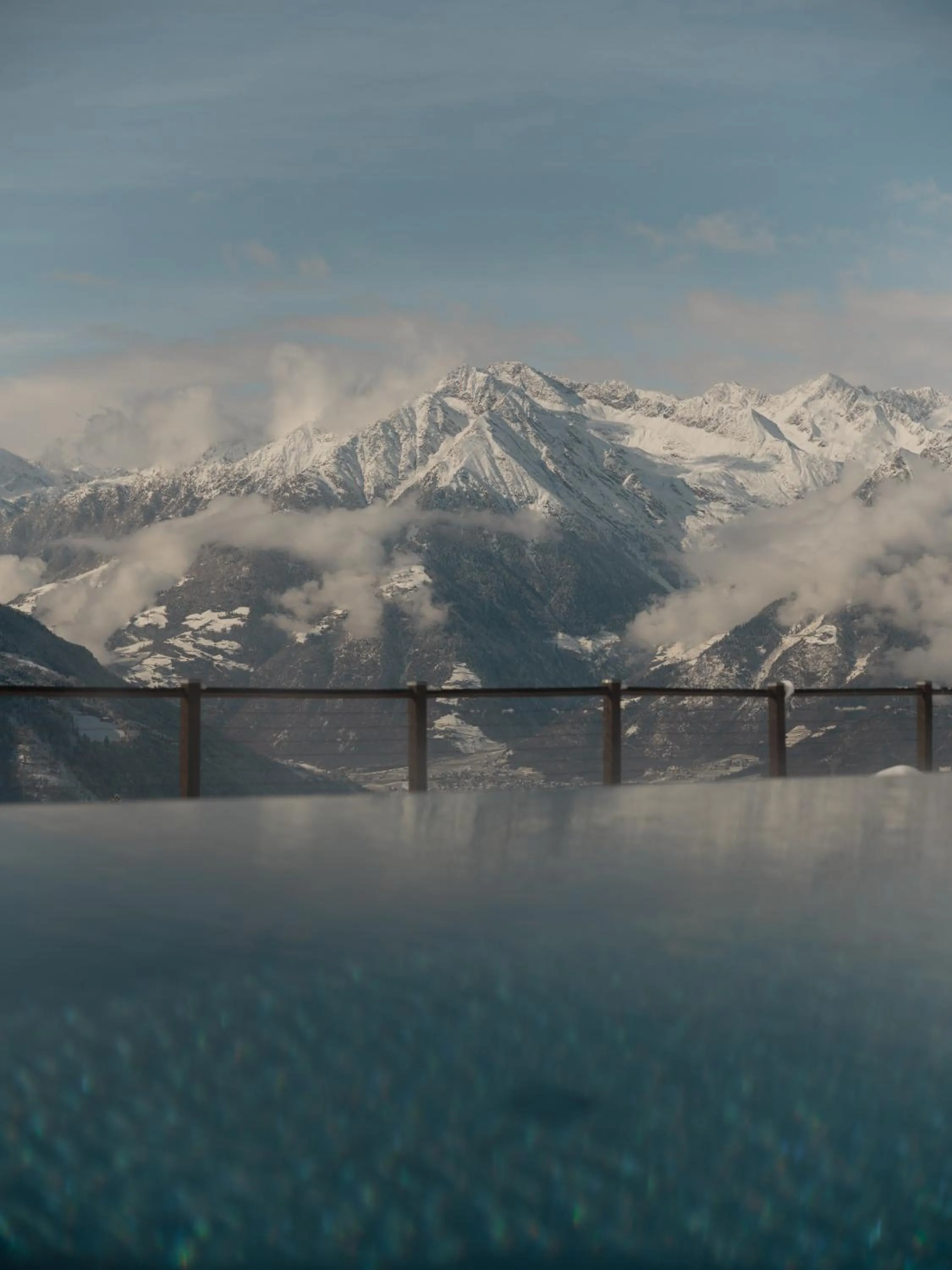 Swimming pool in Chalet Mirabell