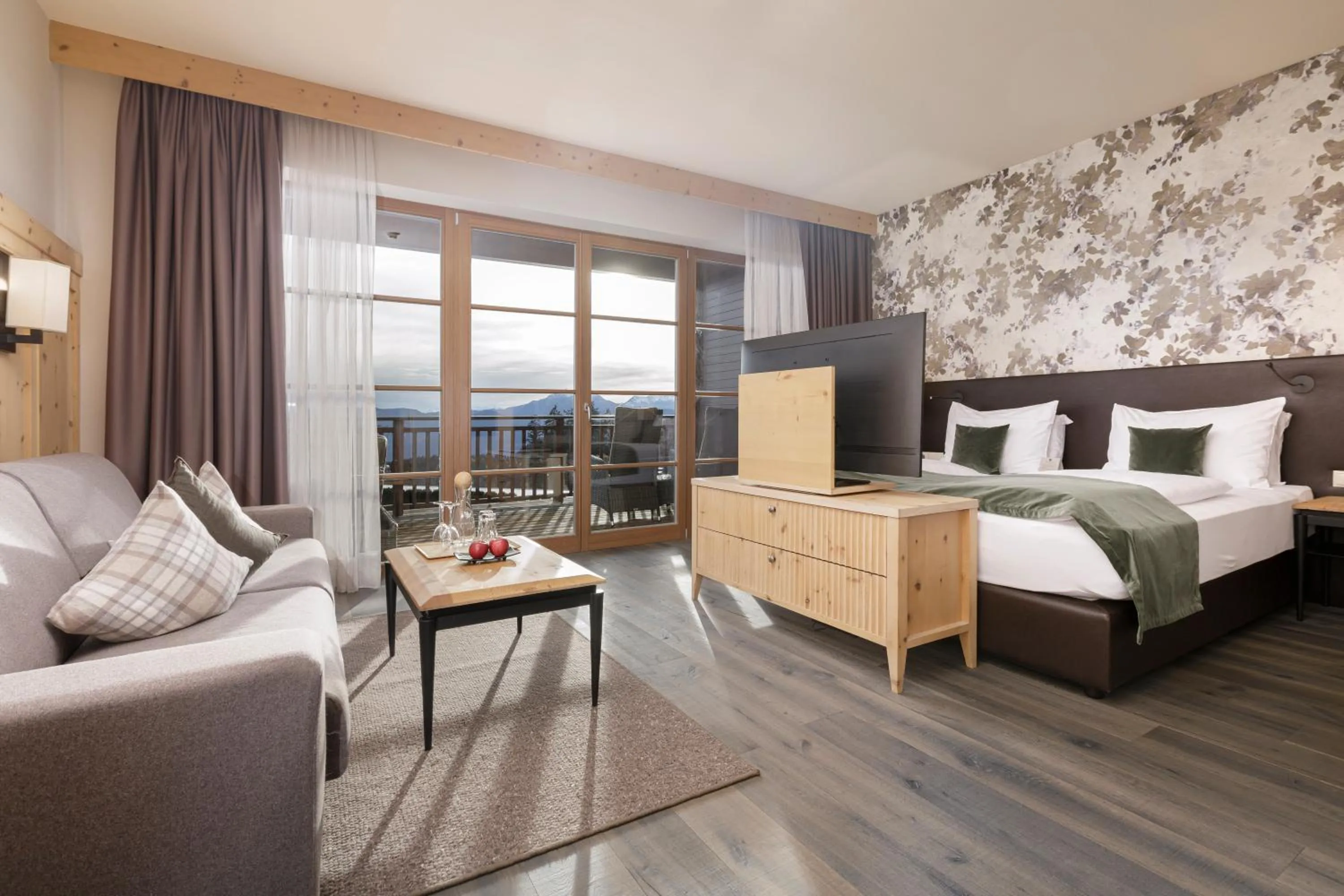 Bed in Chalet Mirabell