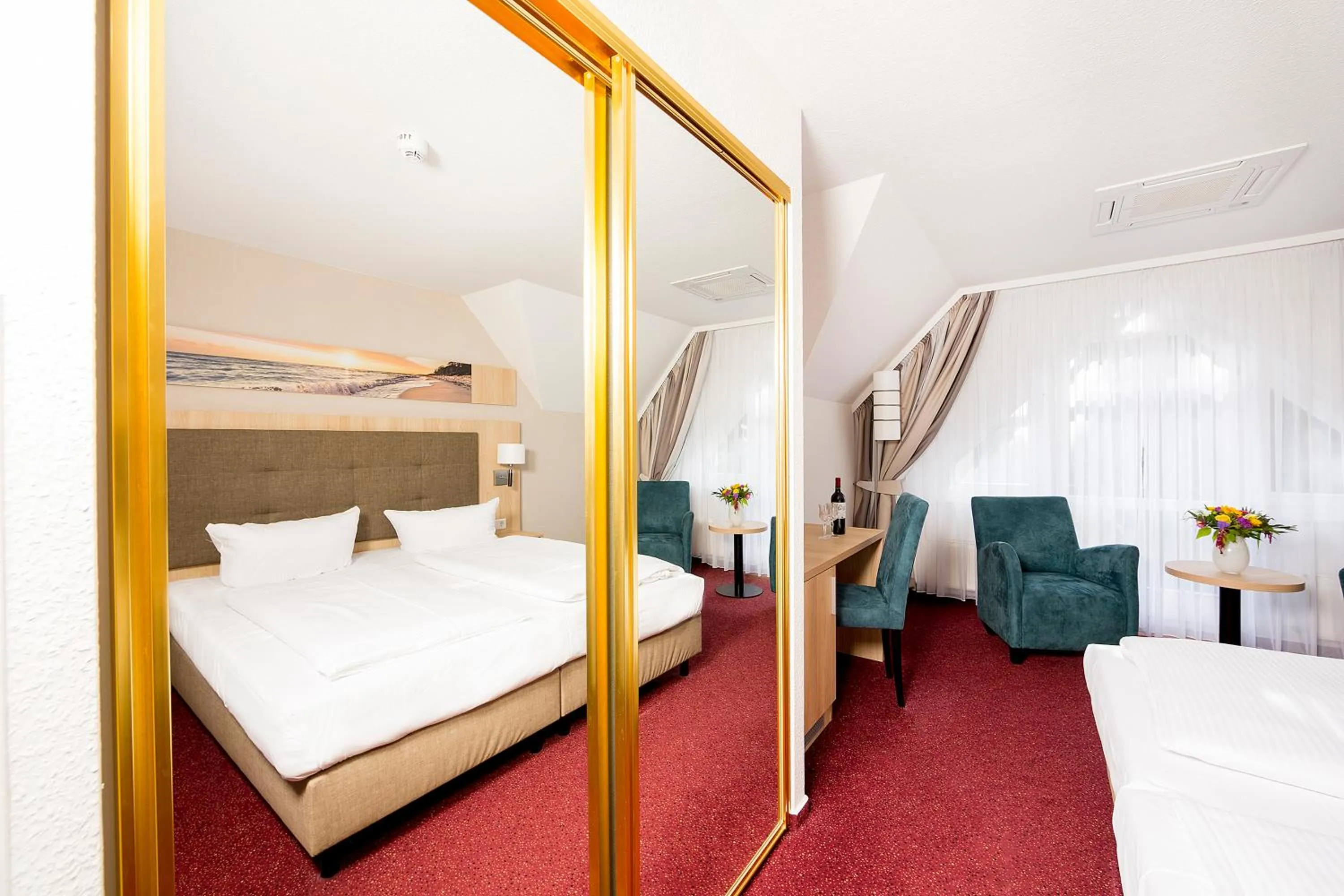 Photo of the whole room, Bed in Garni Eden Hotels