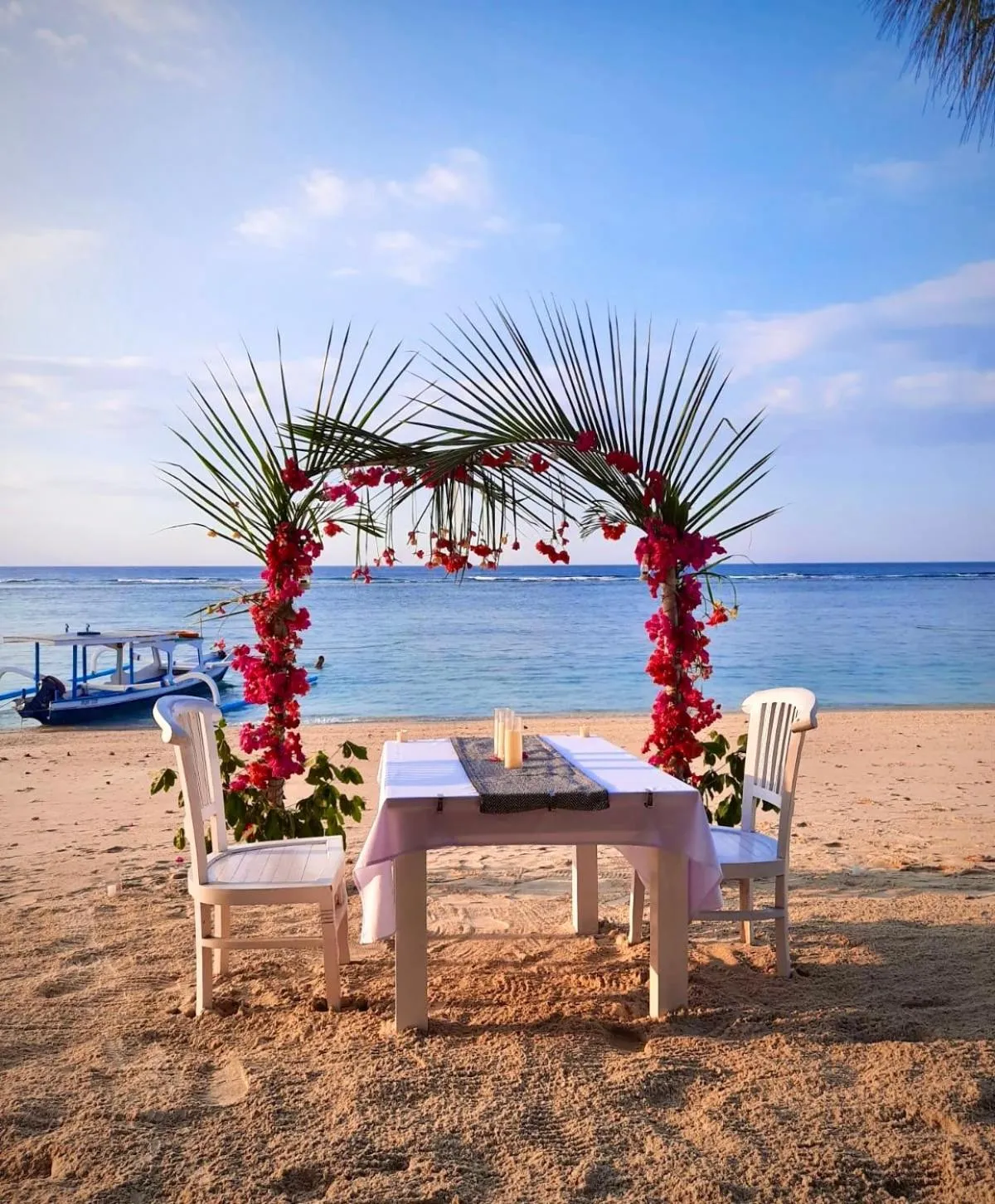 Beach in Villa Samalas Resort and Restaurant