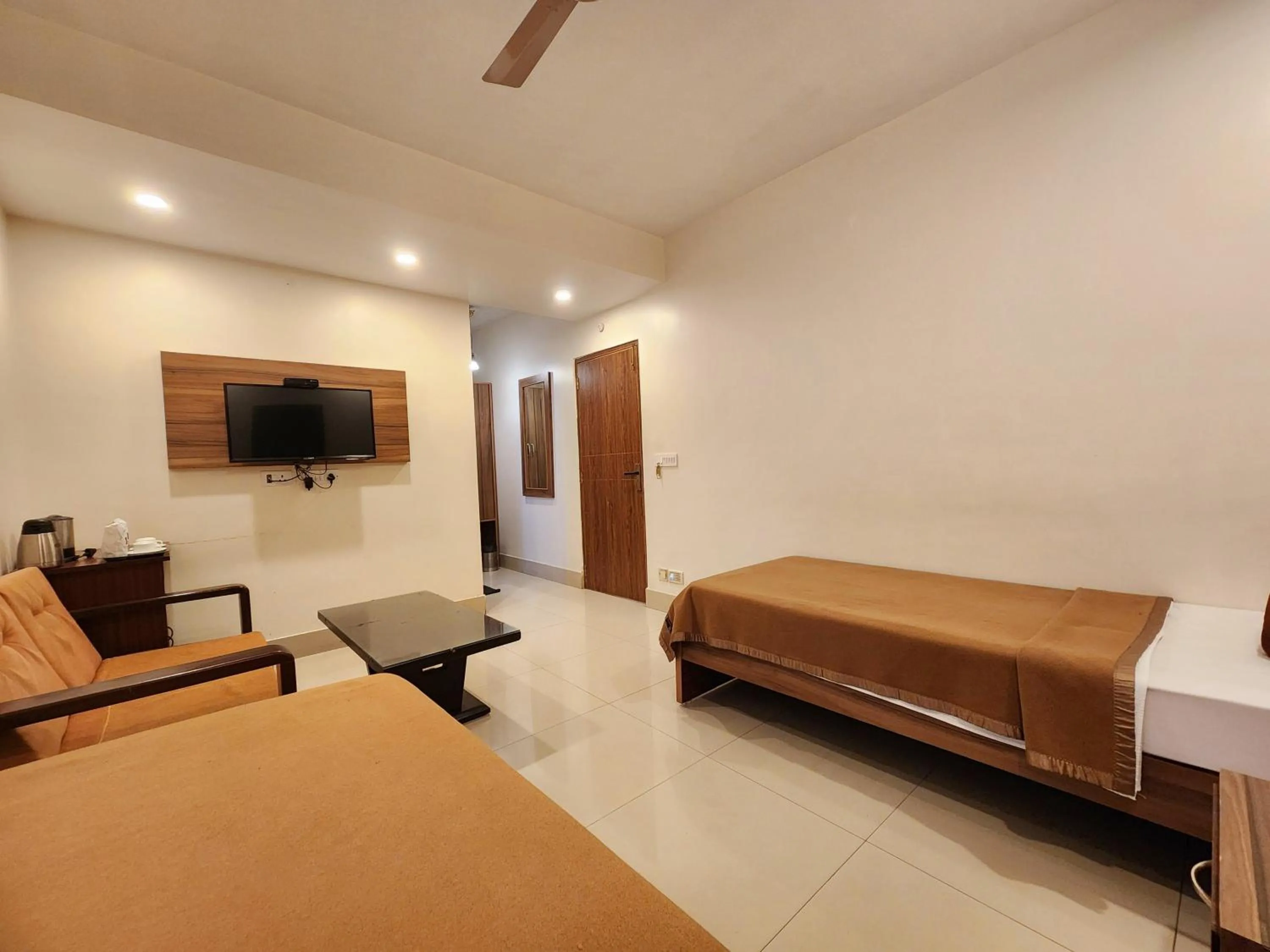 Bed in Wise Owl Comfotel