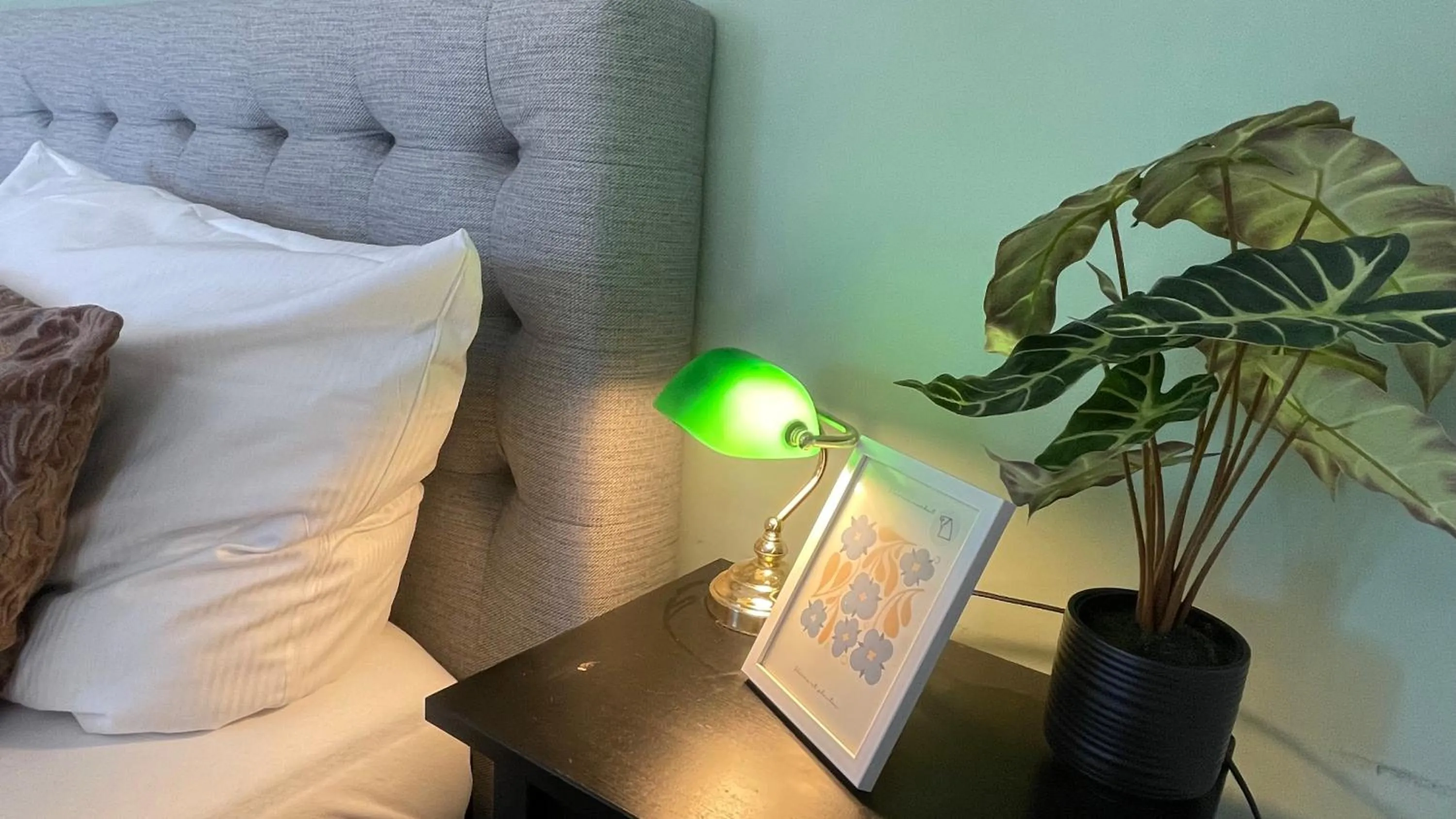 Bed in Hotel & Restaurant Grüner Baum Merzhausen