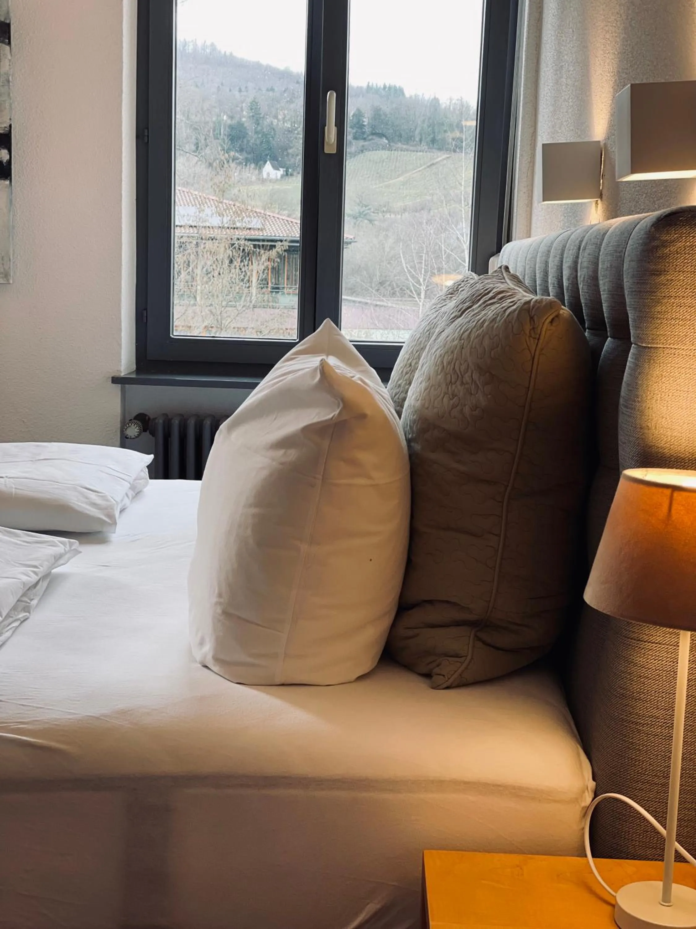 Bed in Hotel & Restaurant Grüner Baum Merzhausen