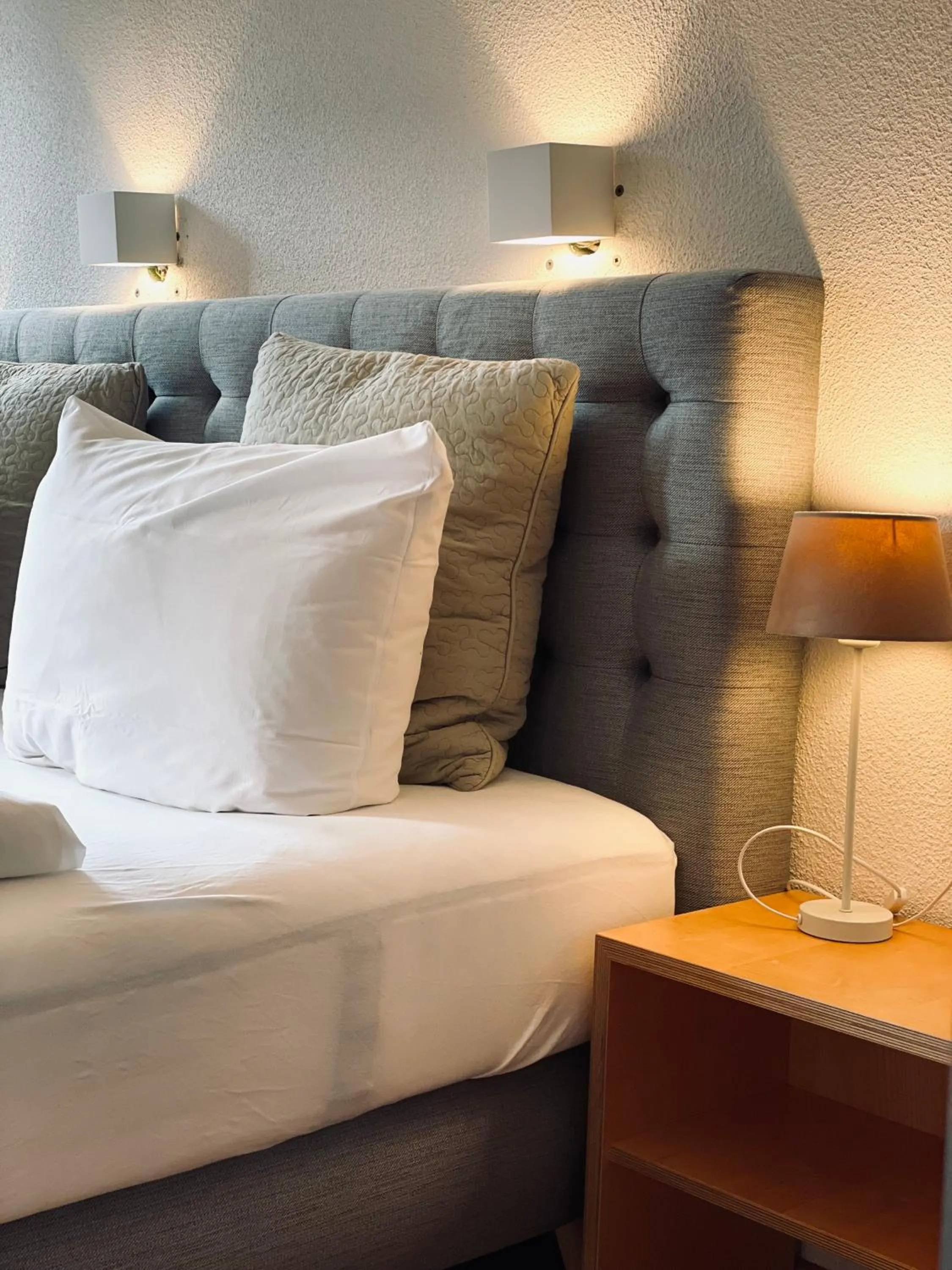 Bed in Hotel & Restaurant Grüner Baum Merzhausen