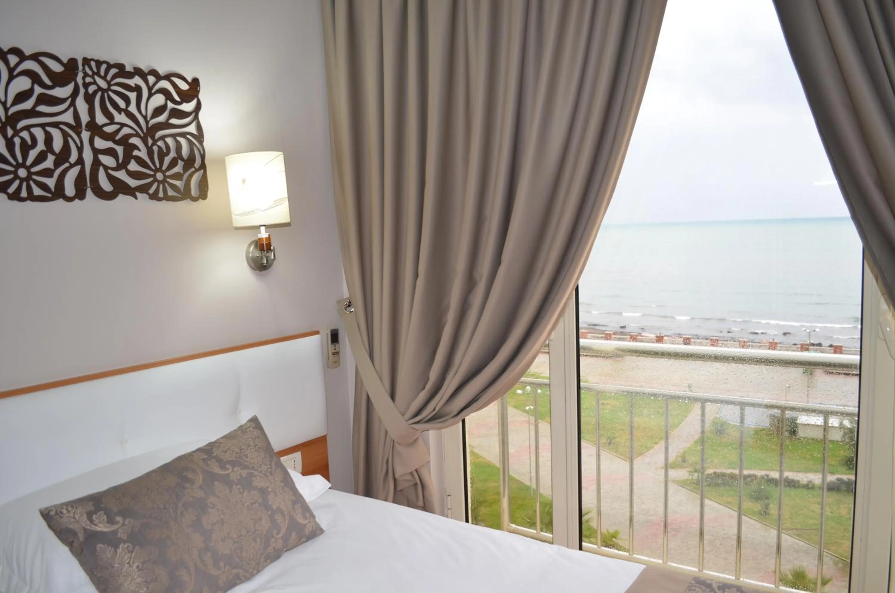 View (from property/room), Bed in Hotel Arvi