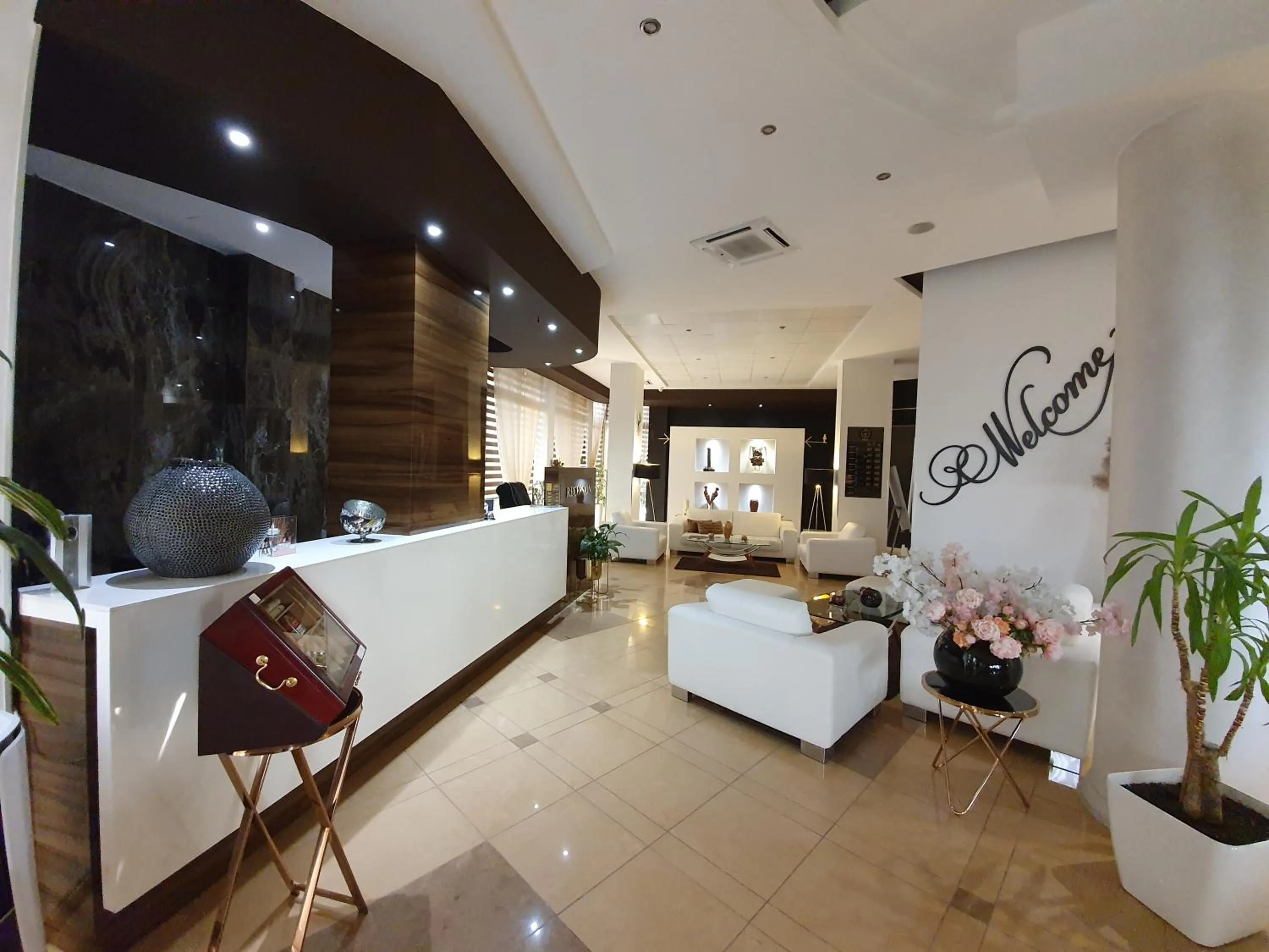 Lobby or reception in Hotel Arvi