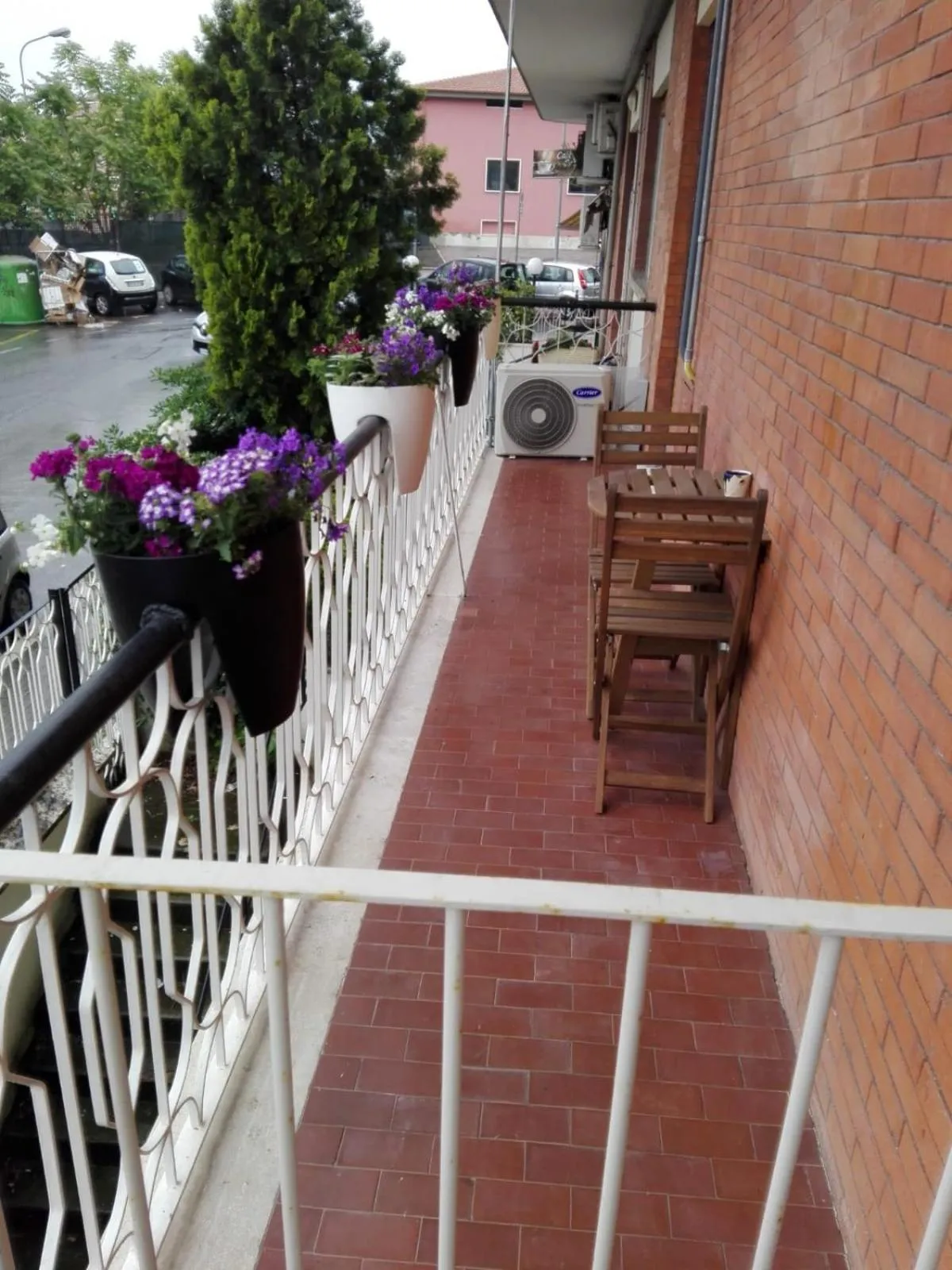Balcony/Terrace in Interno 1 Ciampino Roma Luxury Apartment con balcone