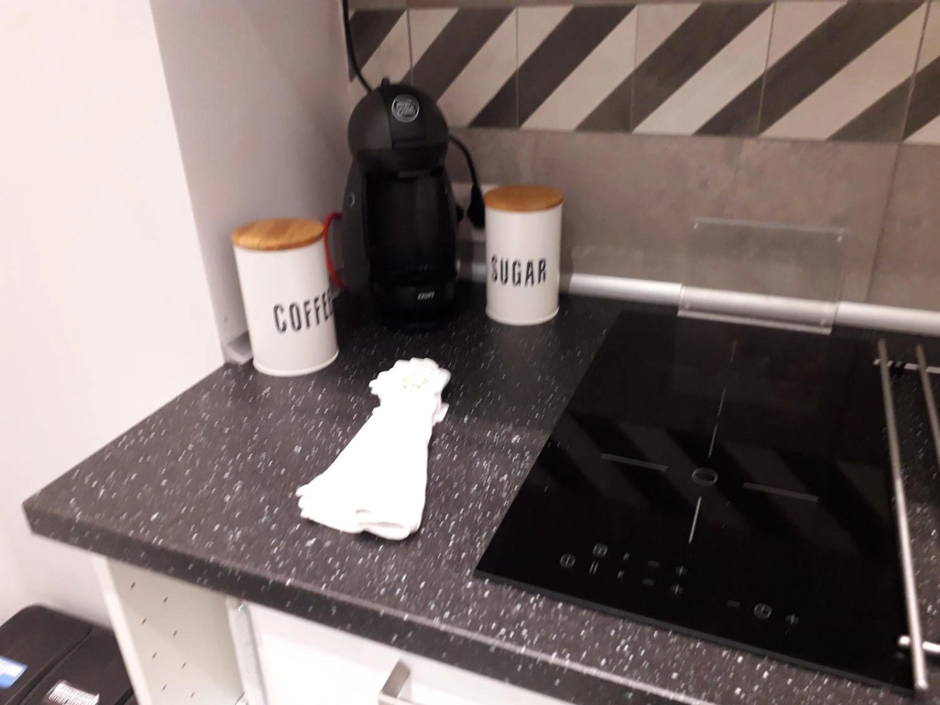 Coffee/tea facilities in Interno 1 Ciampino Roma Luxury Apartment con balcone