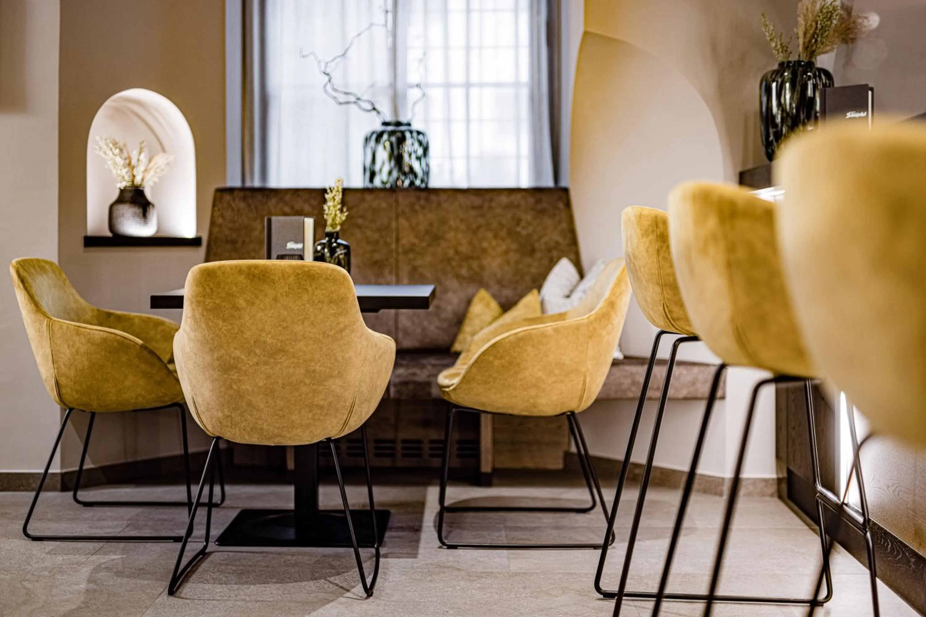 Lounge or bar in Hotel Saltauserhof