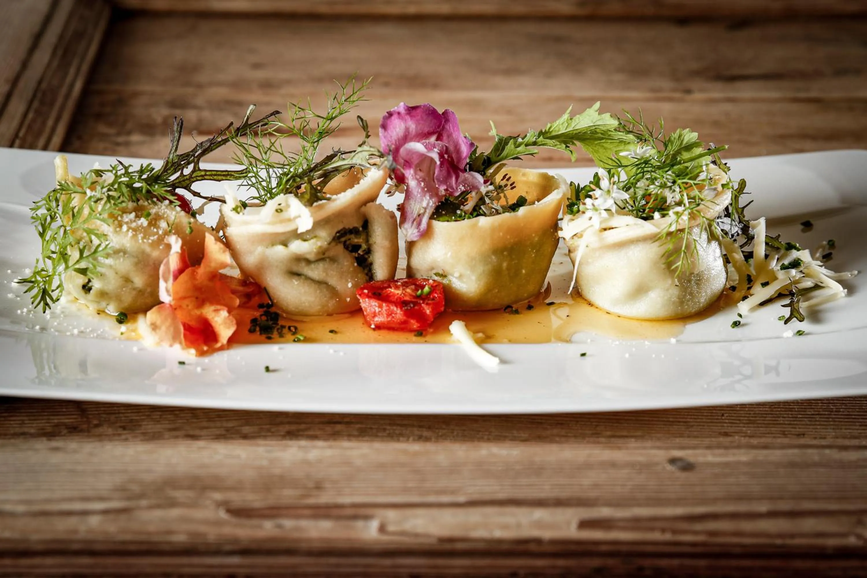 Food close-up in Hotel Saltauserhof