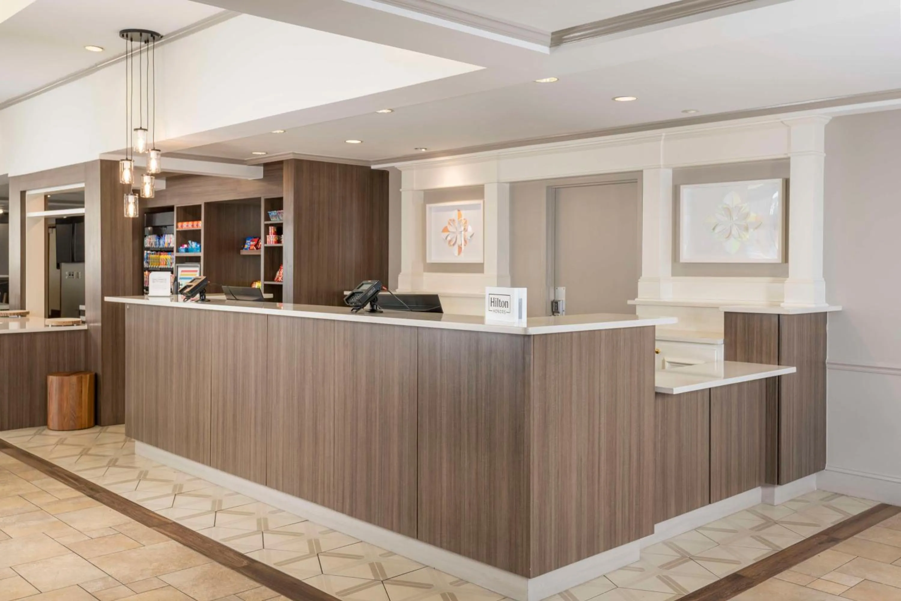 Lobby or reception in Hilton Garden Inn Boca Raton