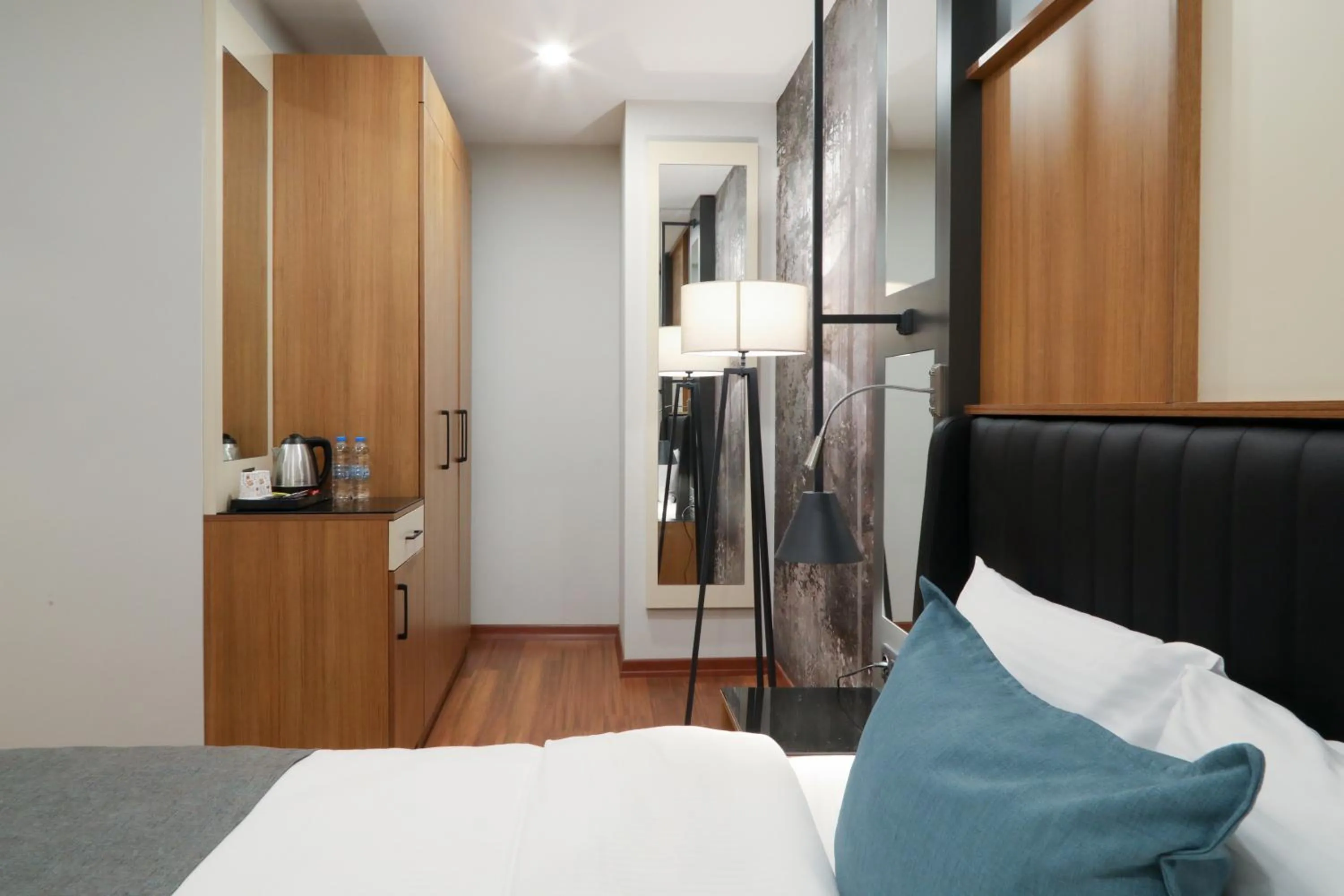 Bed in Expoist Hotel