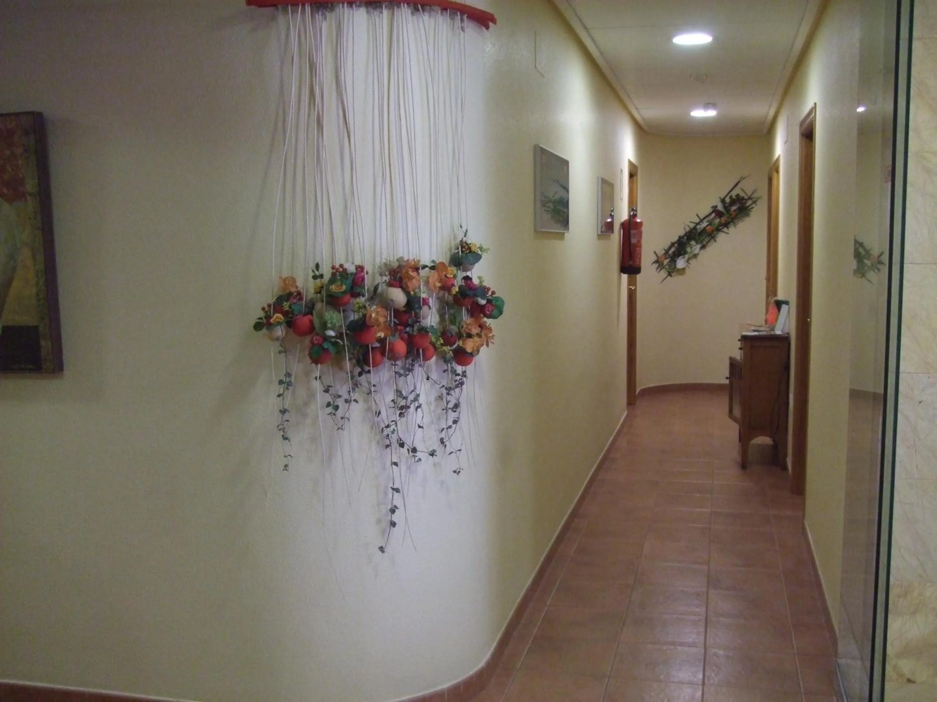 Decorative detail in Hotel Los Molinos