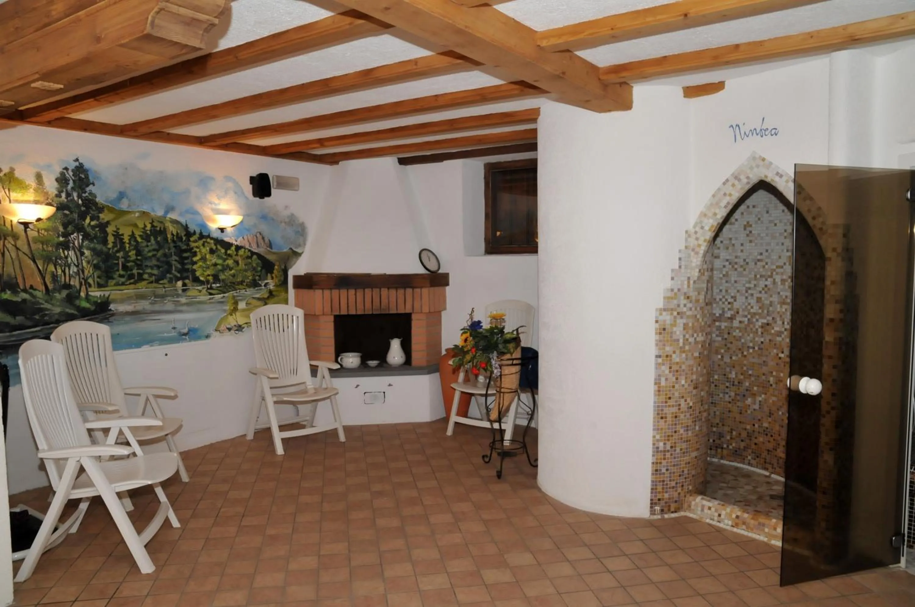 Sauna in Hotel Ciamol