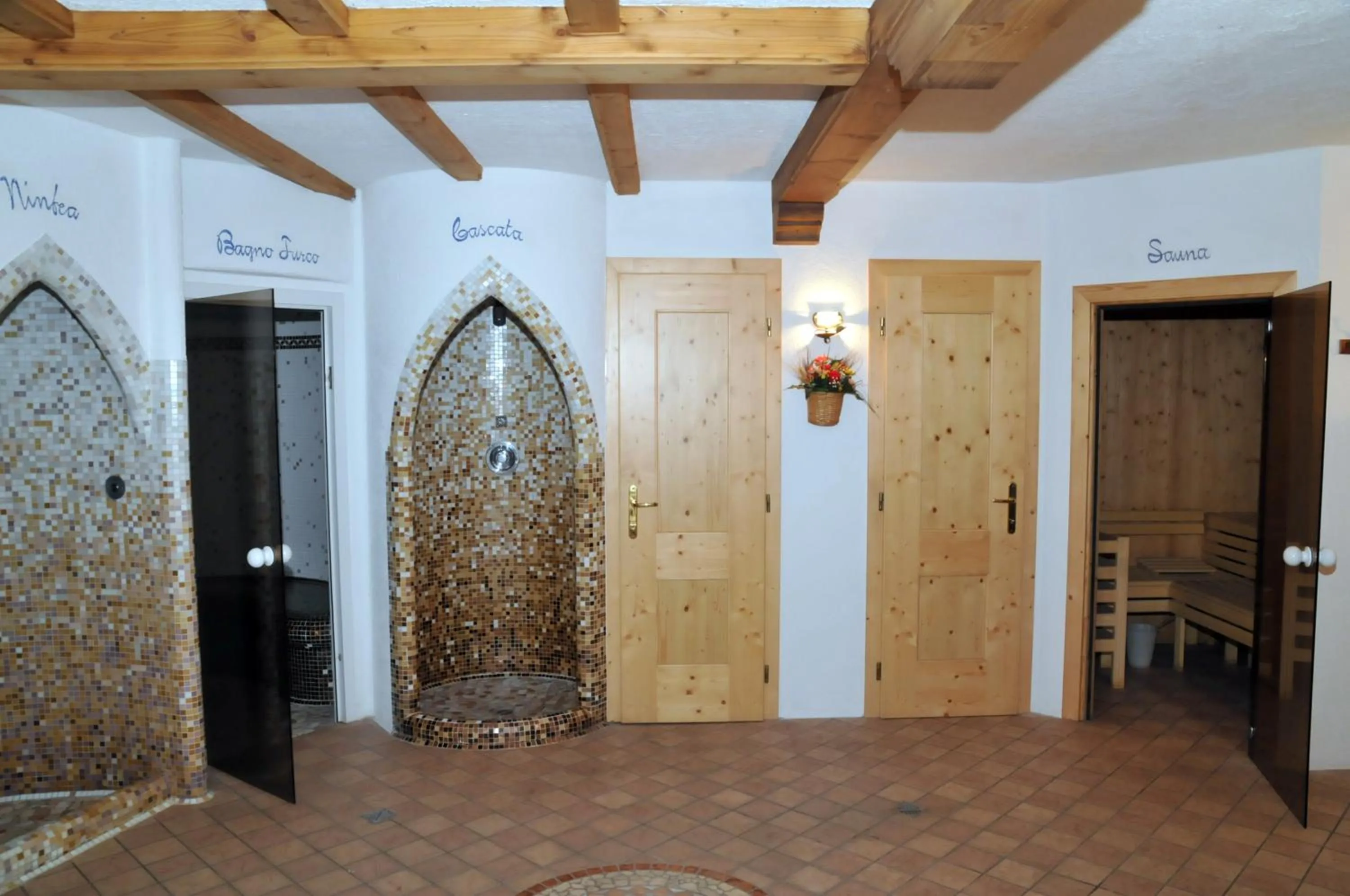 Sauna in Hotel Ciamol