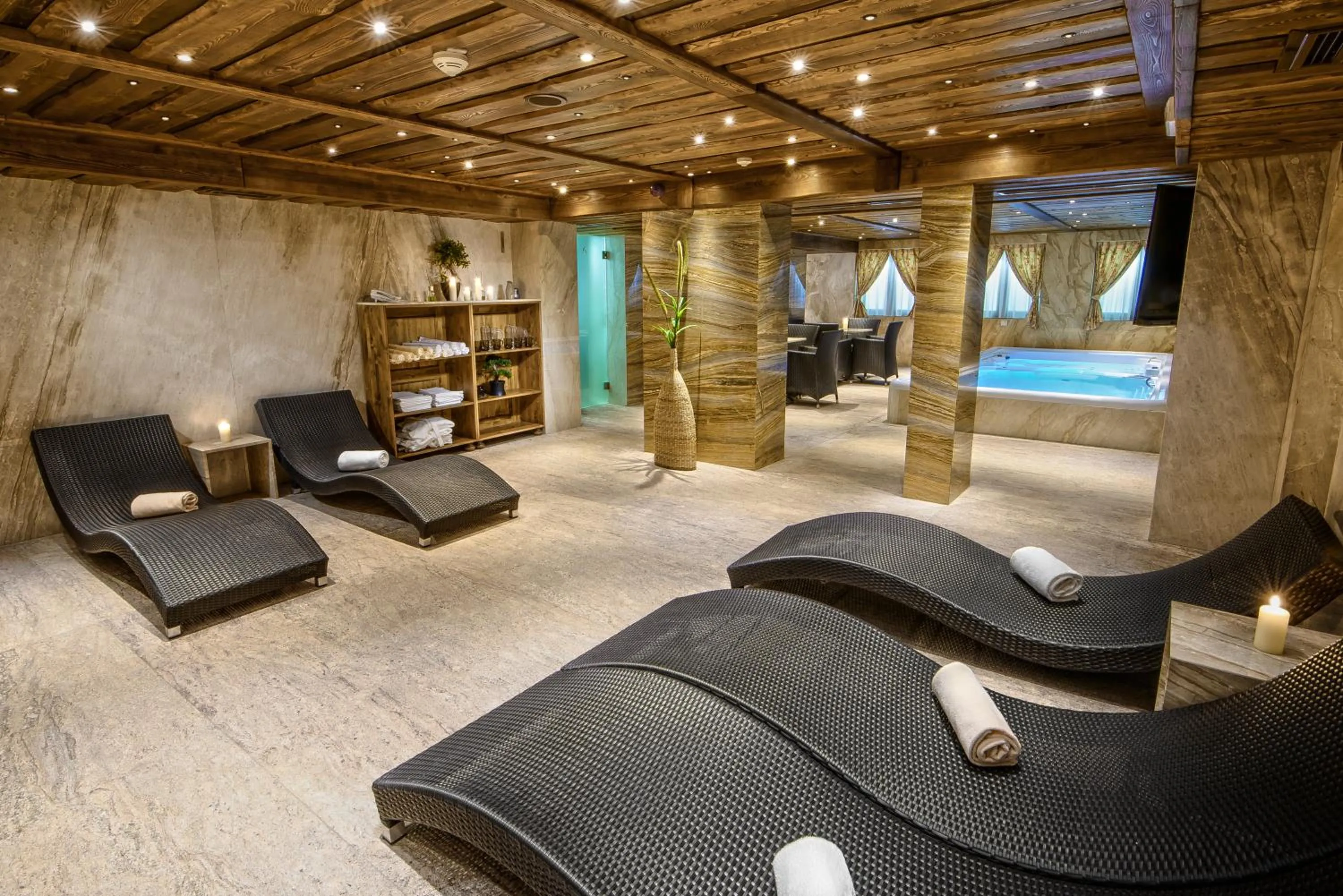 Spa and wellness centre/facilities in Wellness Hotel Encian Donovaly