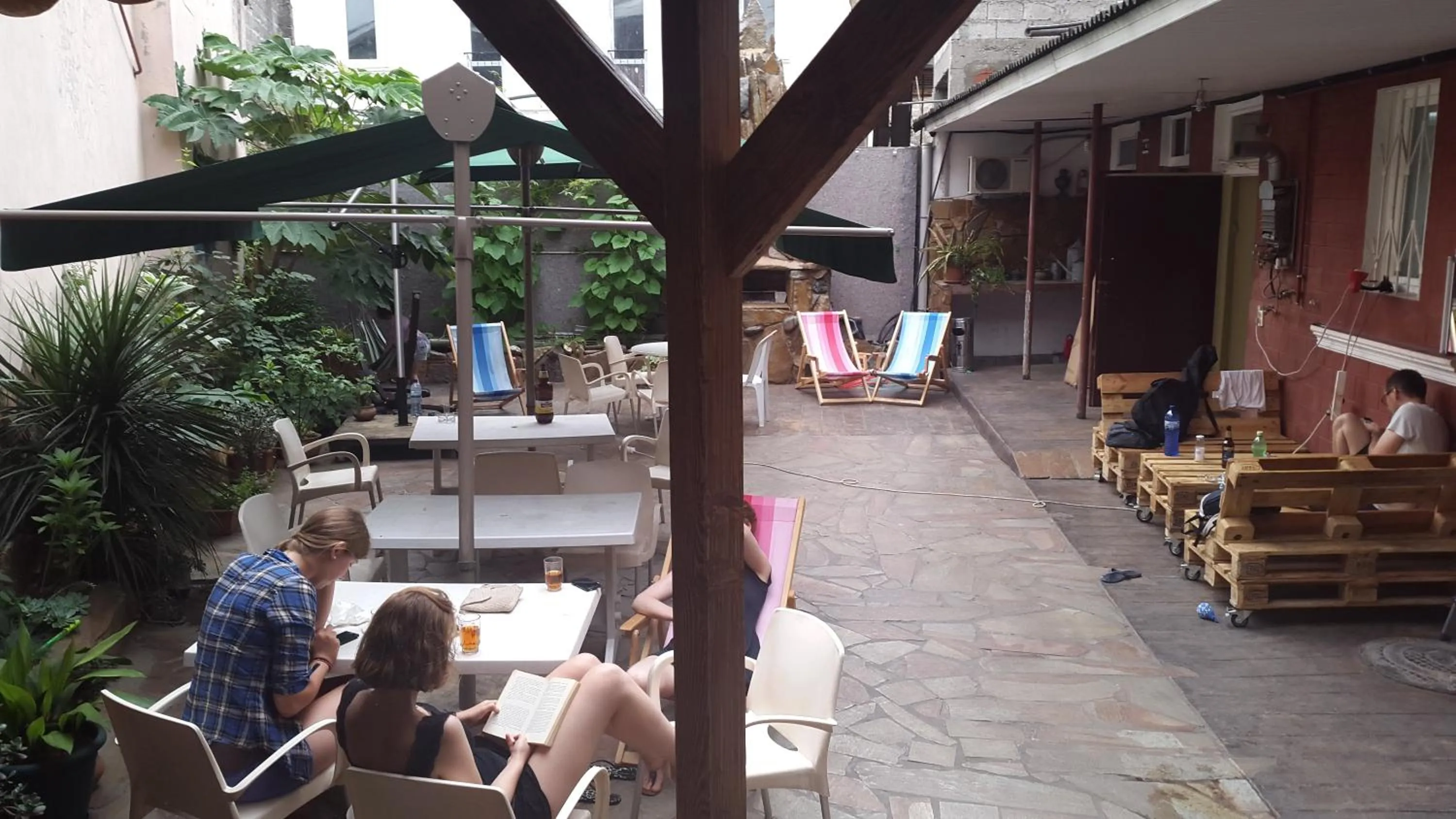 Patio in Guest House Batumi Globus