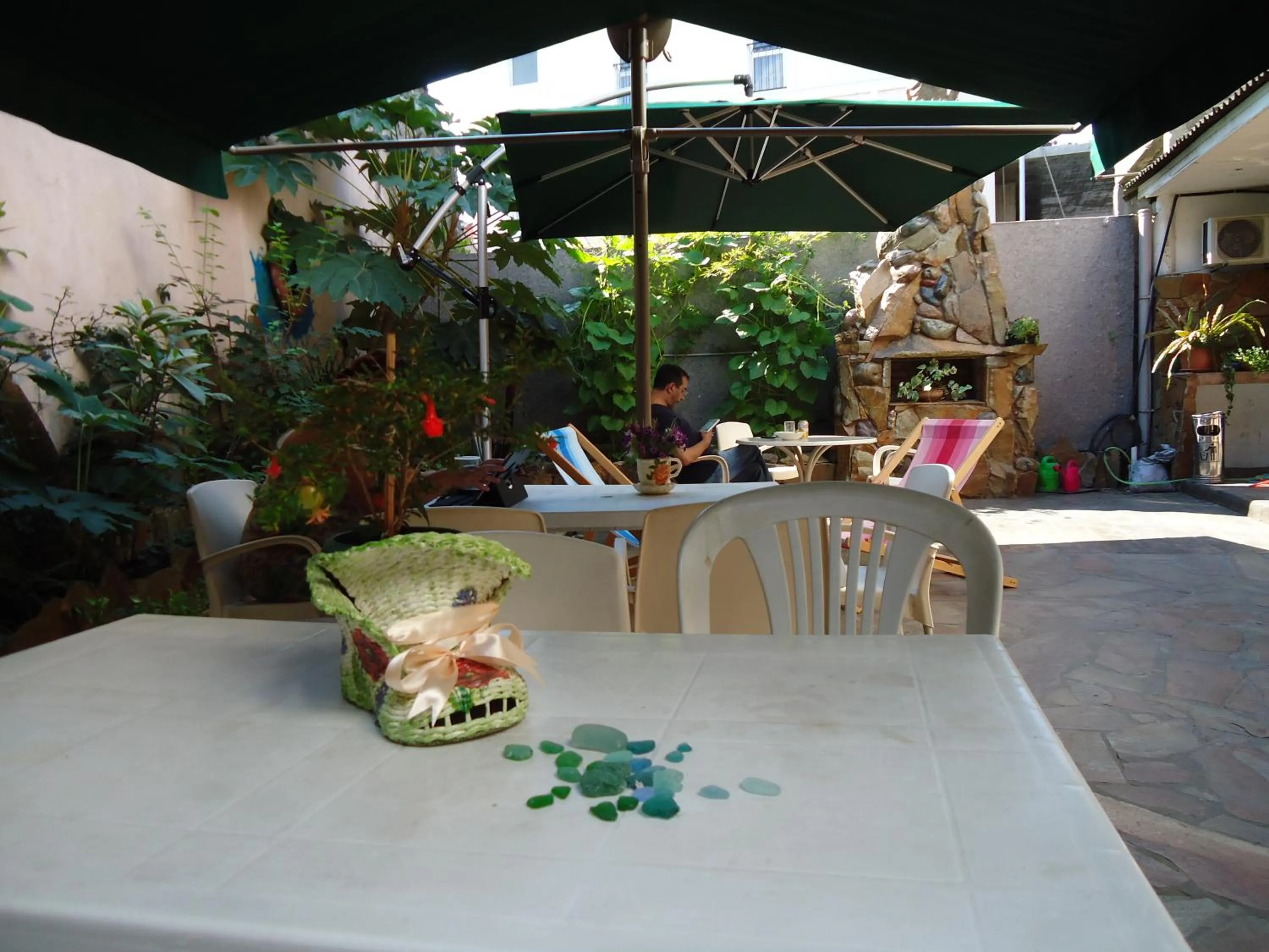 Patio in Guest House Batumi Globus