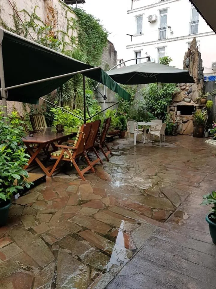 Patio in Guest House Batumi Globus