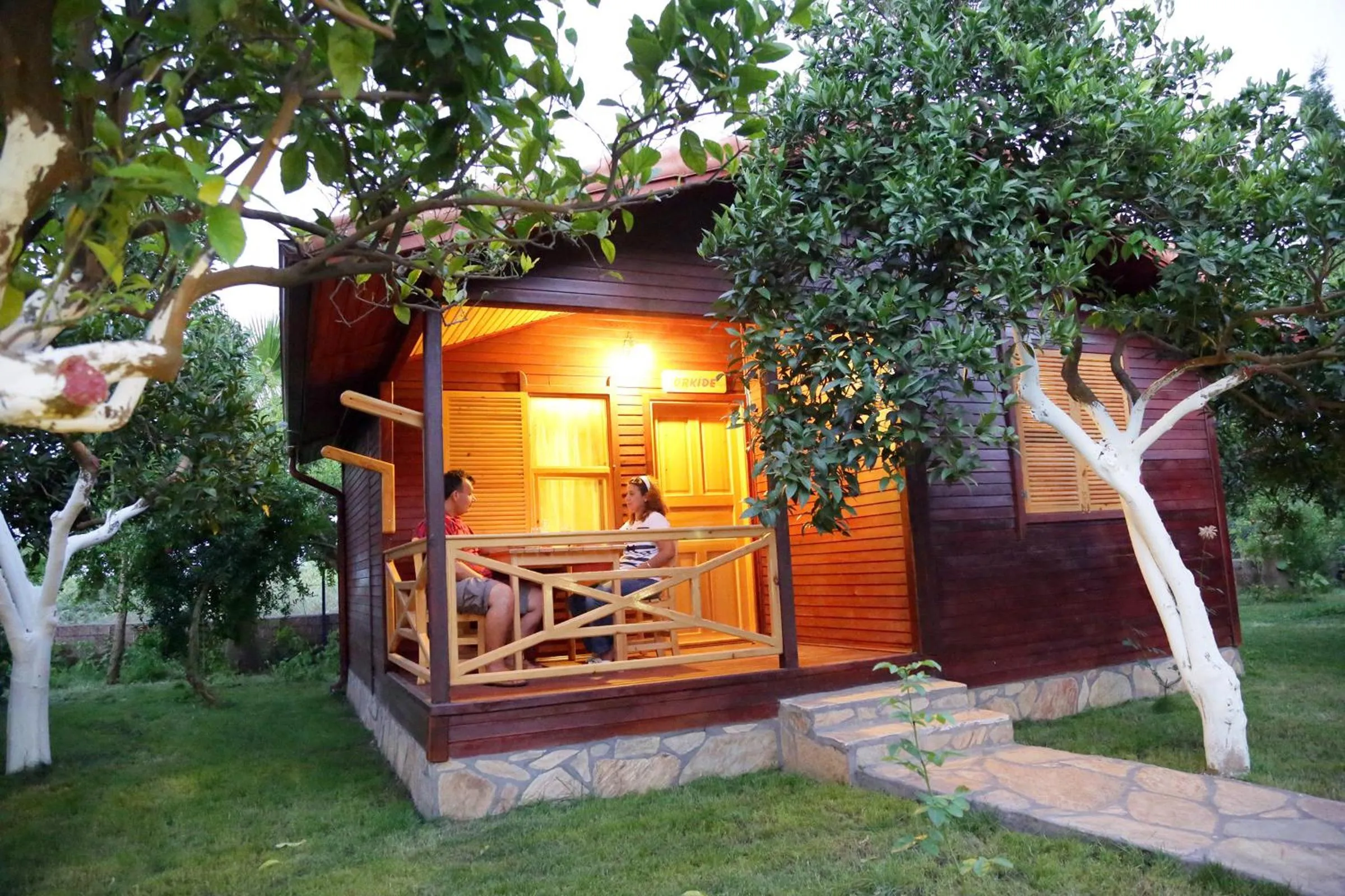 Balcony/Terrace in Mercan Bungalow