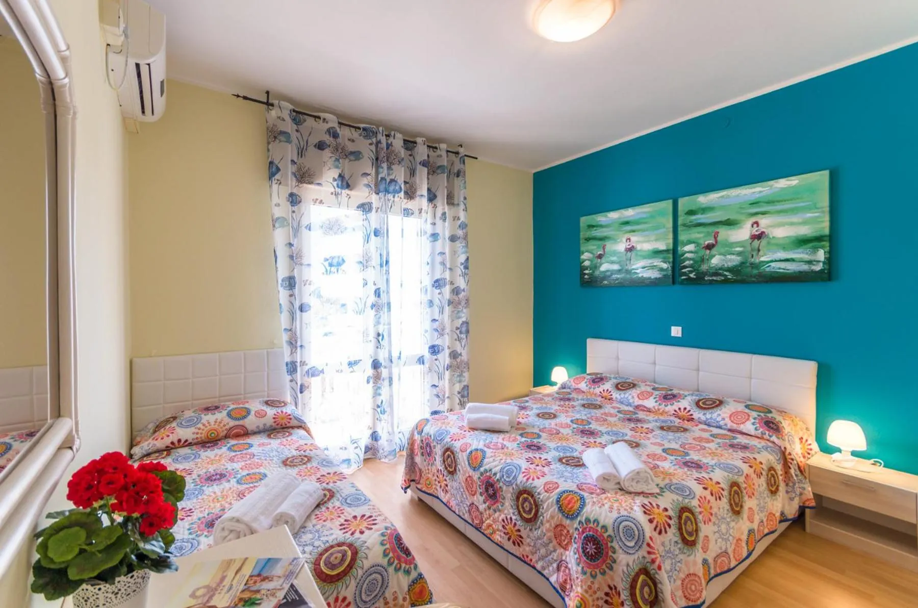 Bedroom, Bed in Hotel Romantik & Depandance