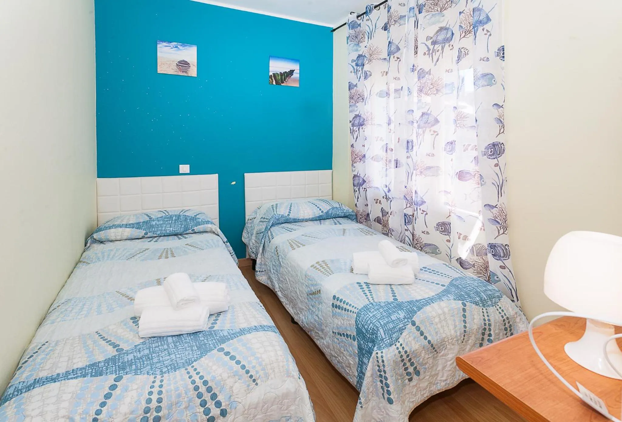 Bed in Hotel Romantik & Depandance