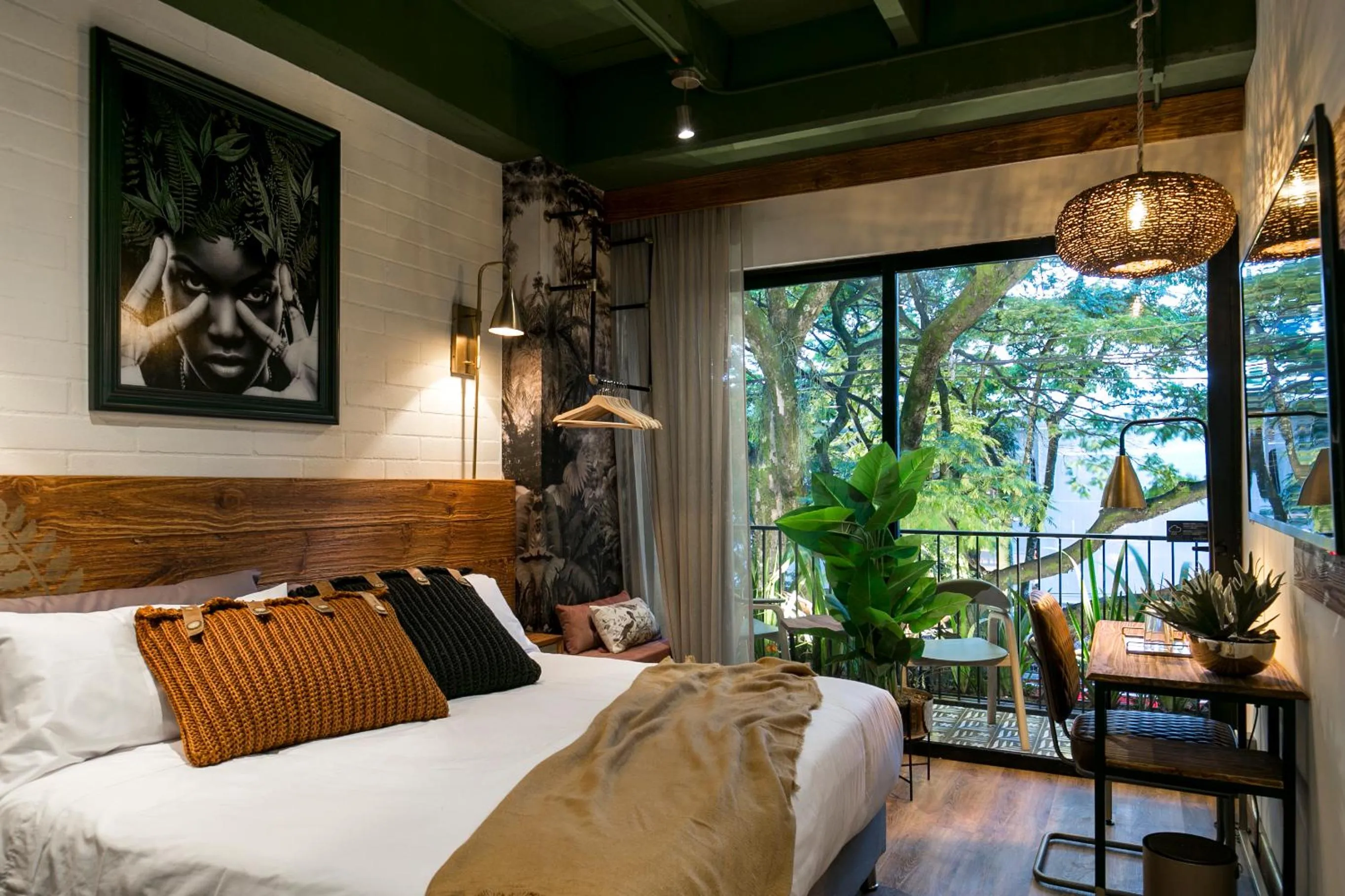 Balcony/Terrace, Bed in Celestino Boutique Hotel & Spa