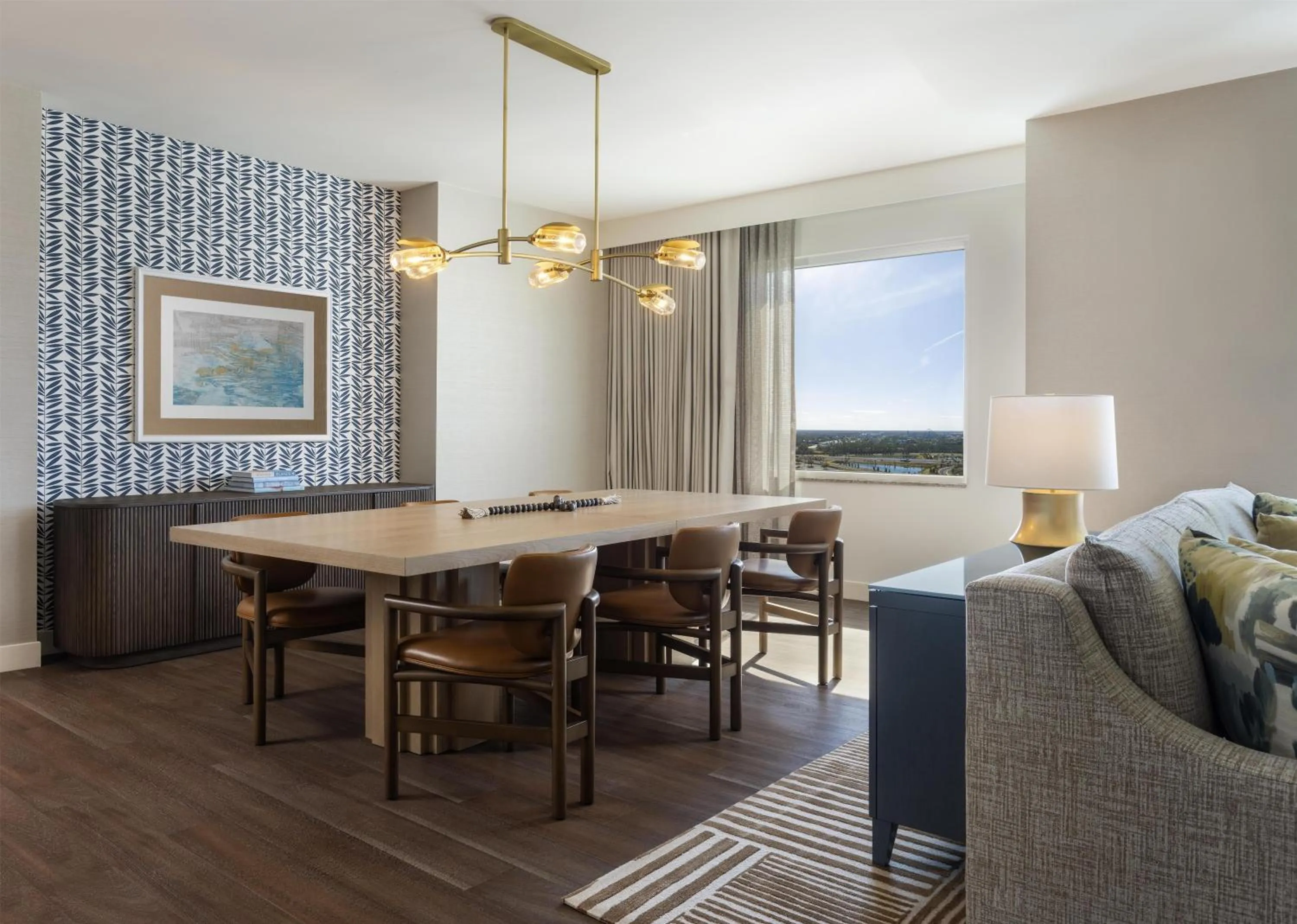 Living room in Hilton Orlando