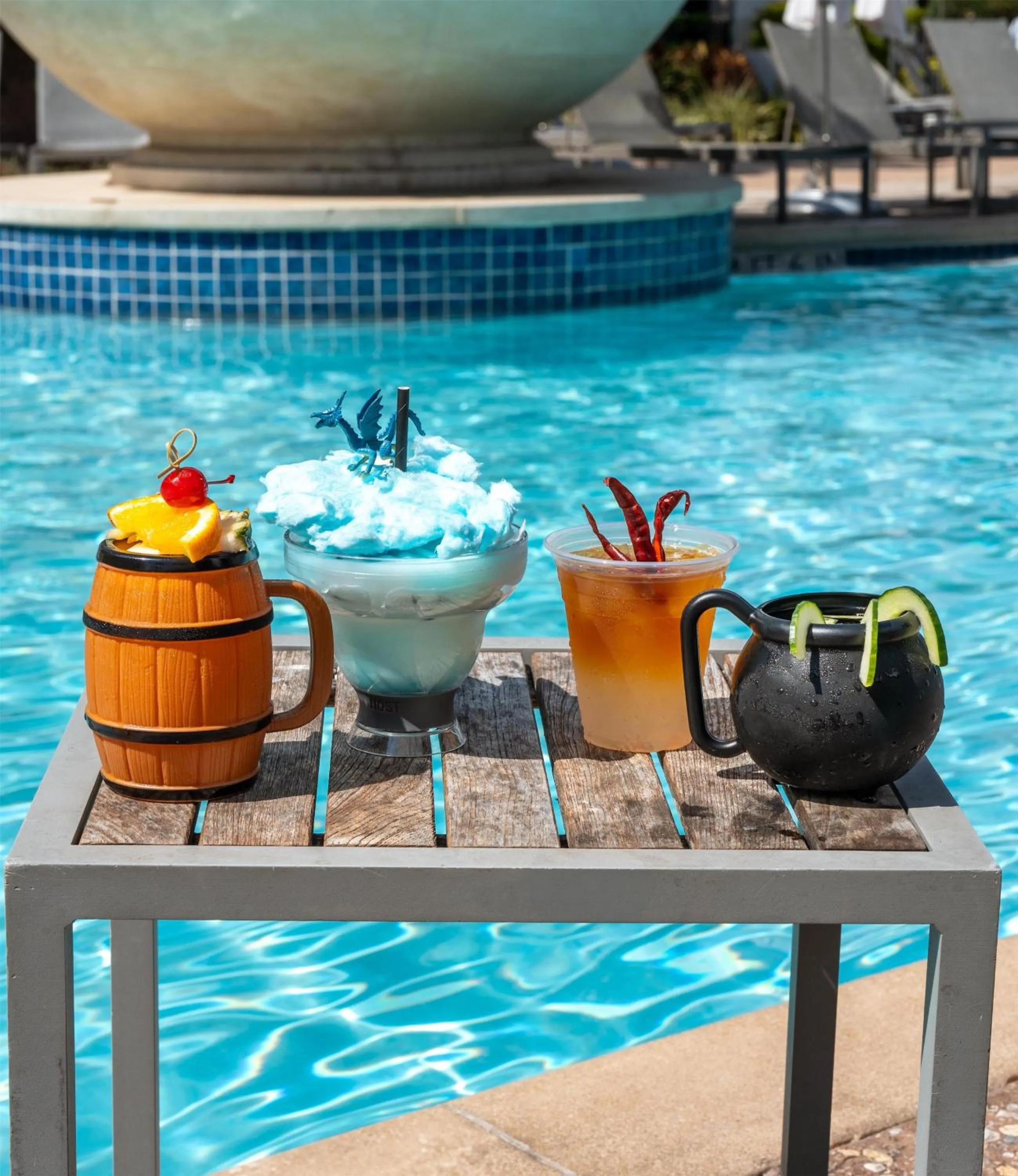 Dining area in Hilton Orlando