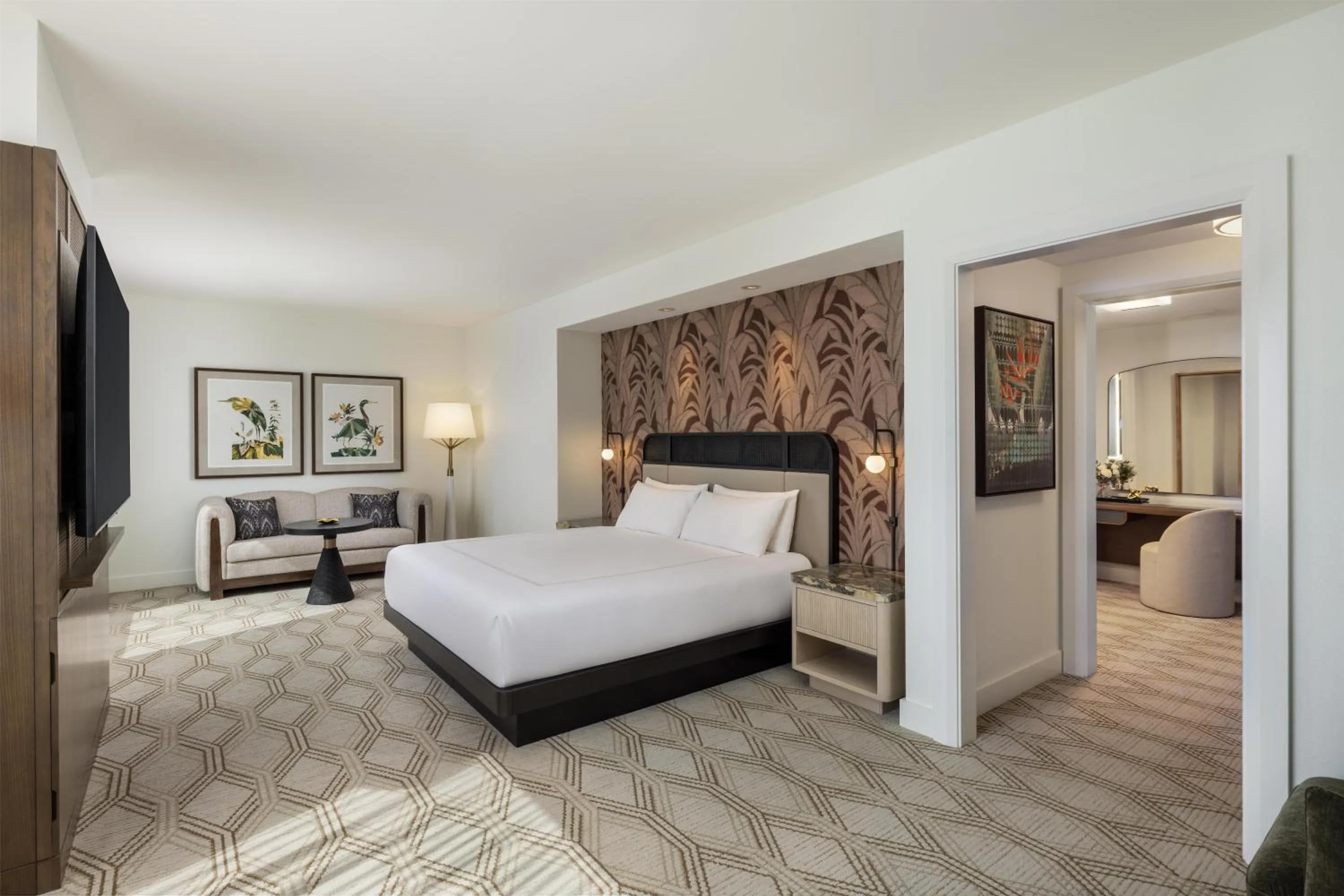 Bed in Hilton Orlando