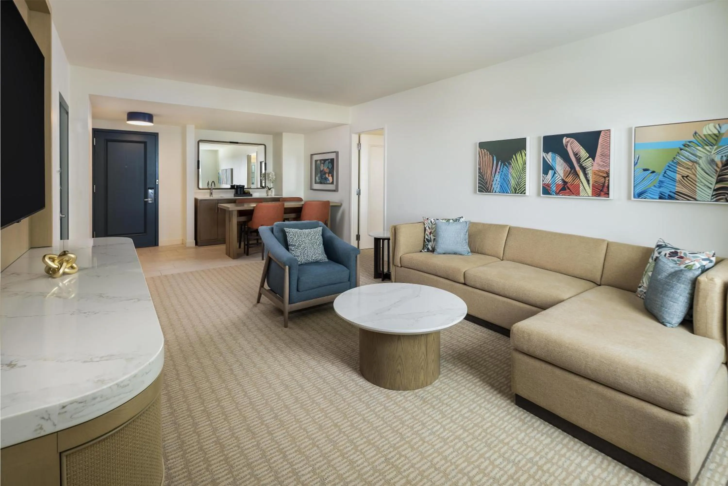 Living room in Hilton Orlando